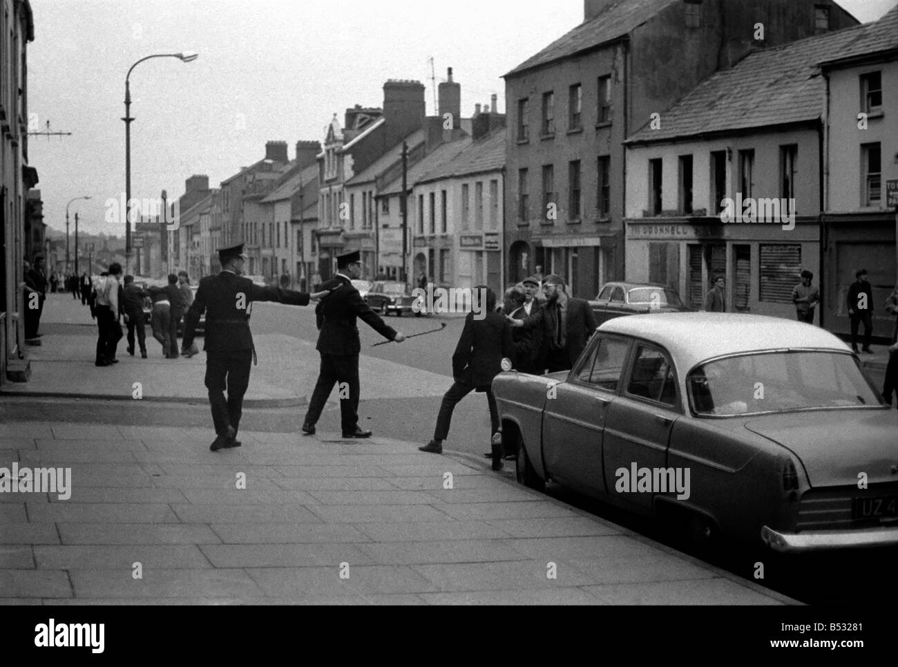 Northern Ireland July 1969. Civil disturbances in Londonderry. July ...