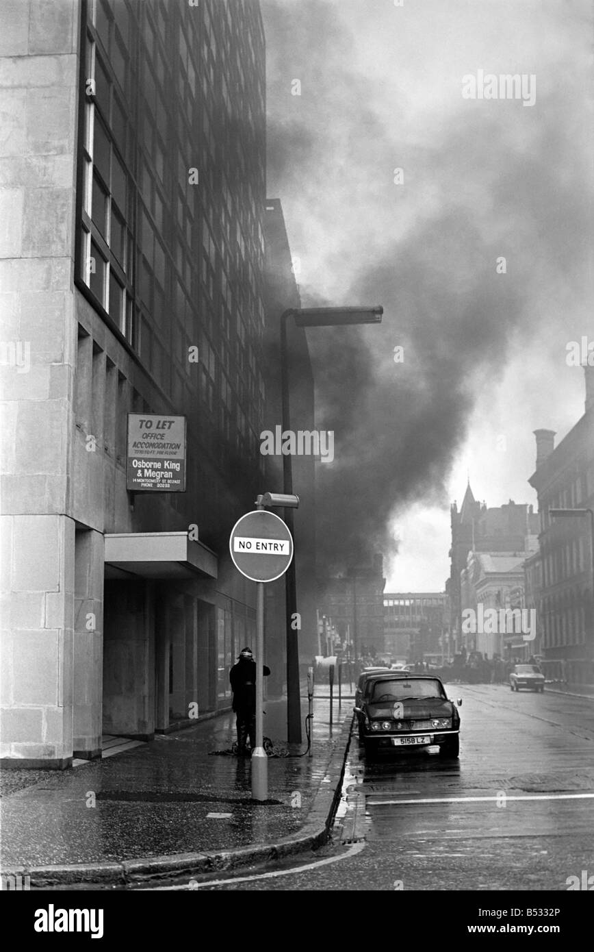 Belfast Explosion High Resolution Stock Photography and Images Alamy