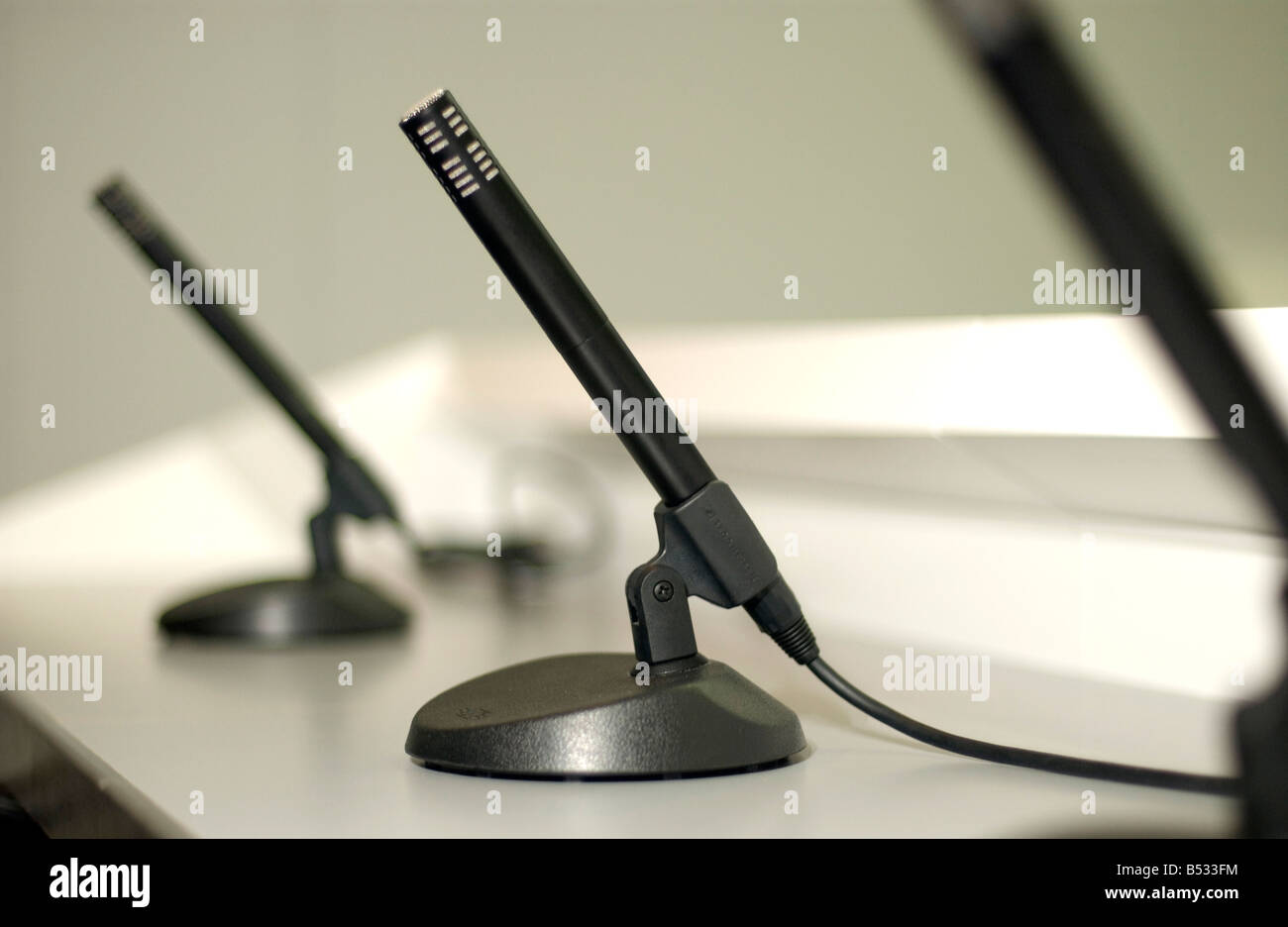 Microphones News Stock Photos & Microphones News Stock Images - Alamy