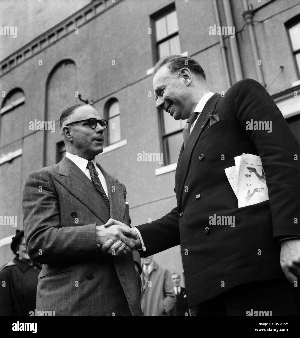 Labour Party Conference 1952;Conference Chairman Harry Earnshaw (L