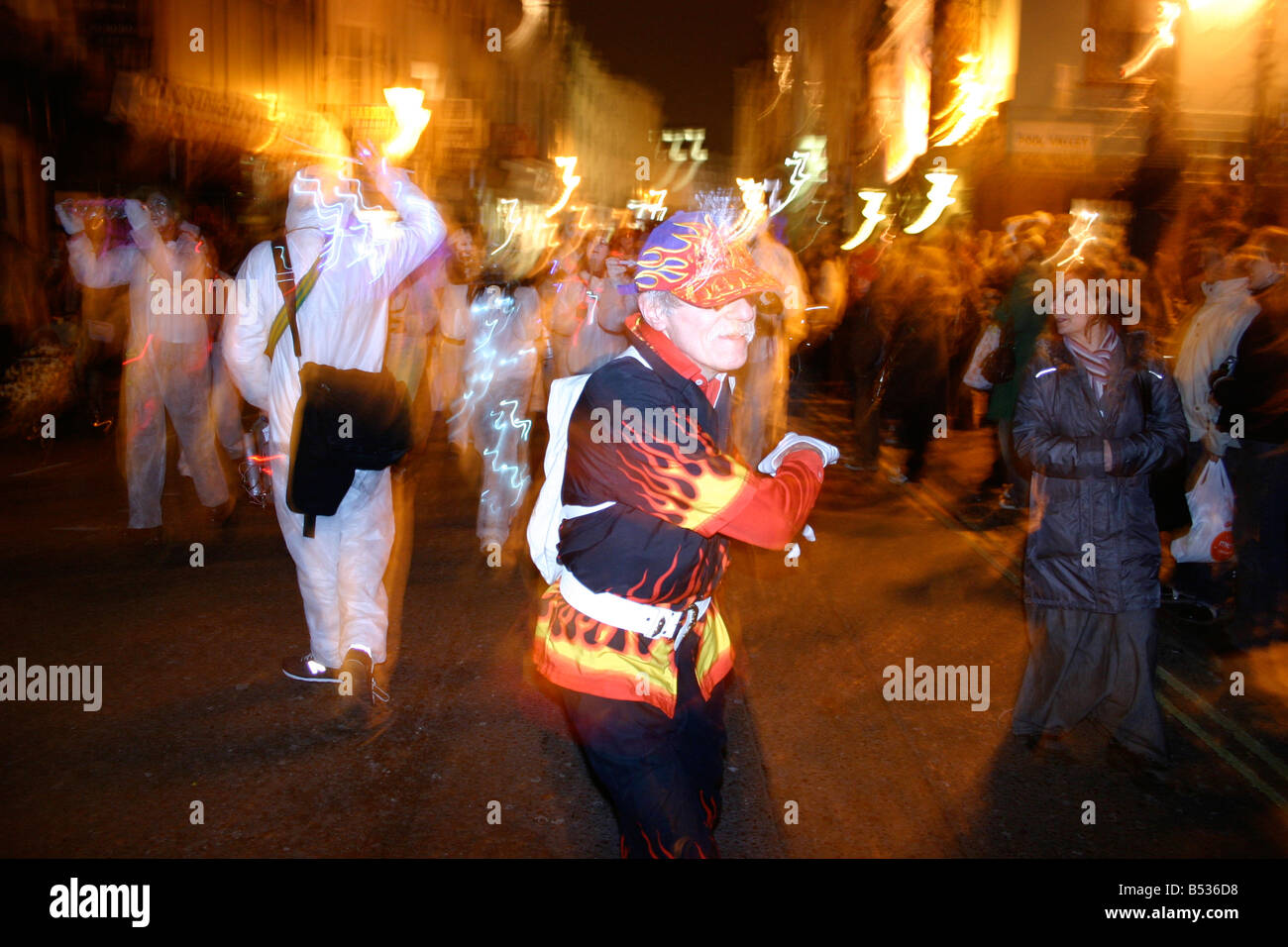''BURNING OF THE CLOCKS'' WINTER SOLSTICE DECEMBER 21st BRIGHTON DANCER