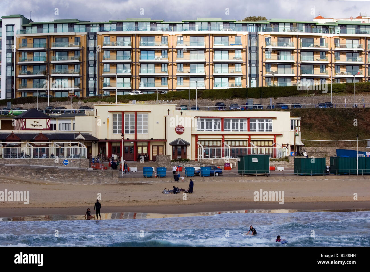 View of new development & regeneration projects at Pier near