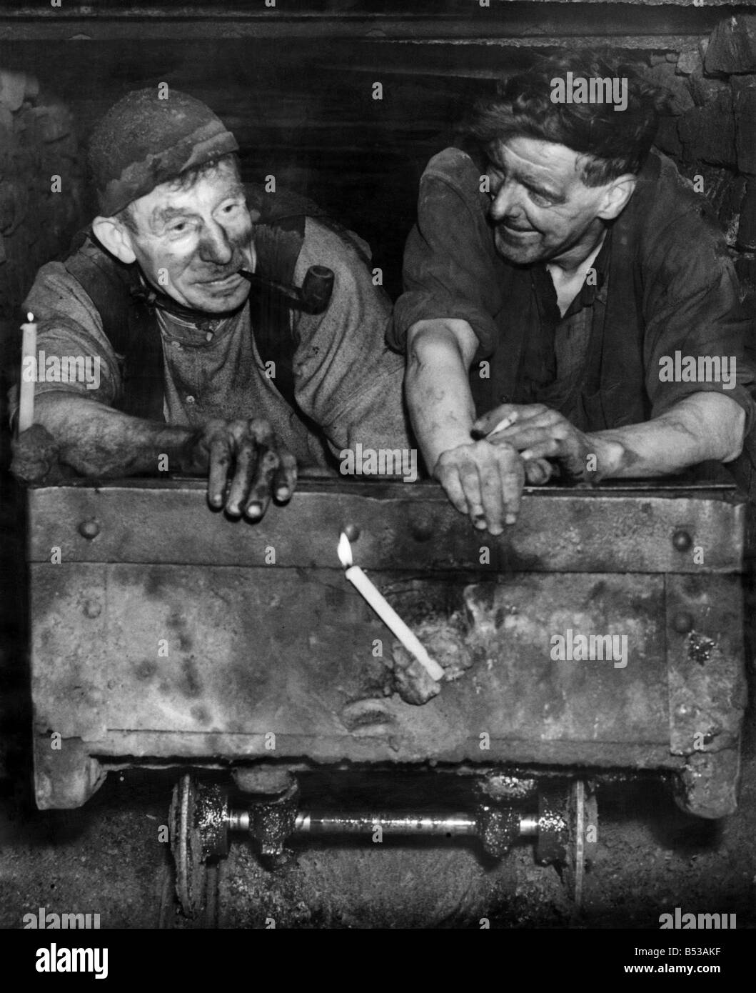 Coal mine cart Black and White Stock Photos & Images - Alamy