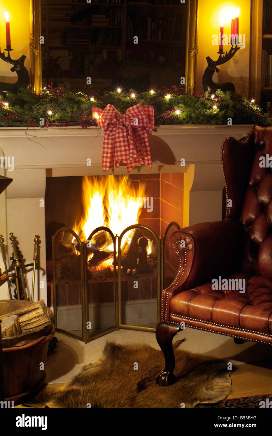 Fireplace Fireguard High Resolution Stock Photography and Images - Alamy
