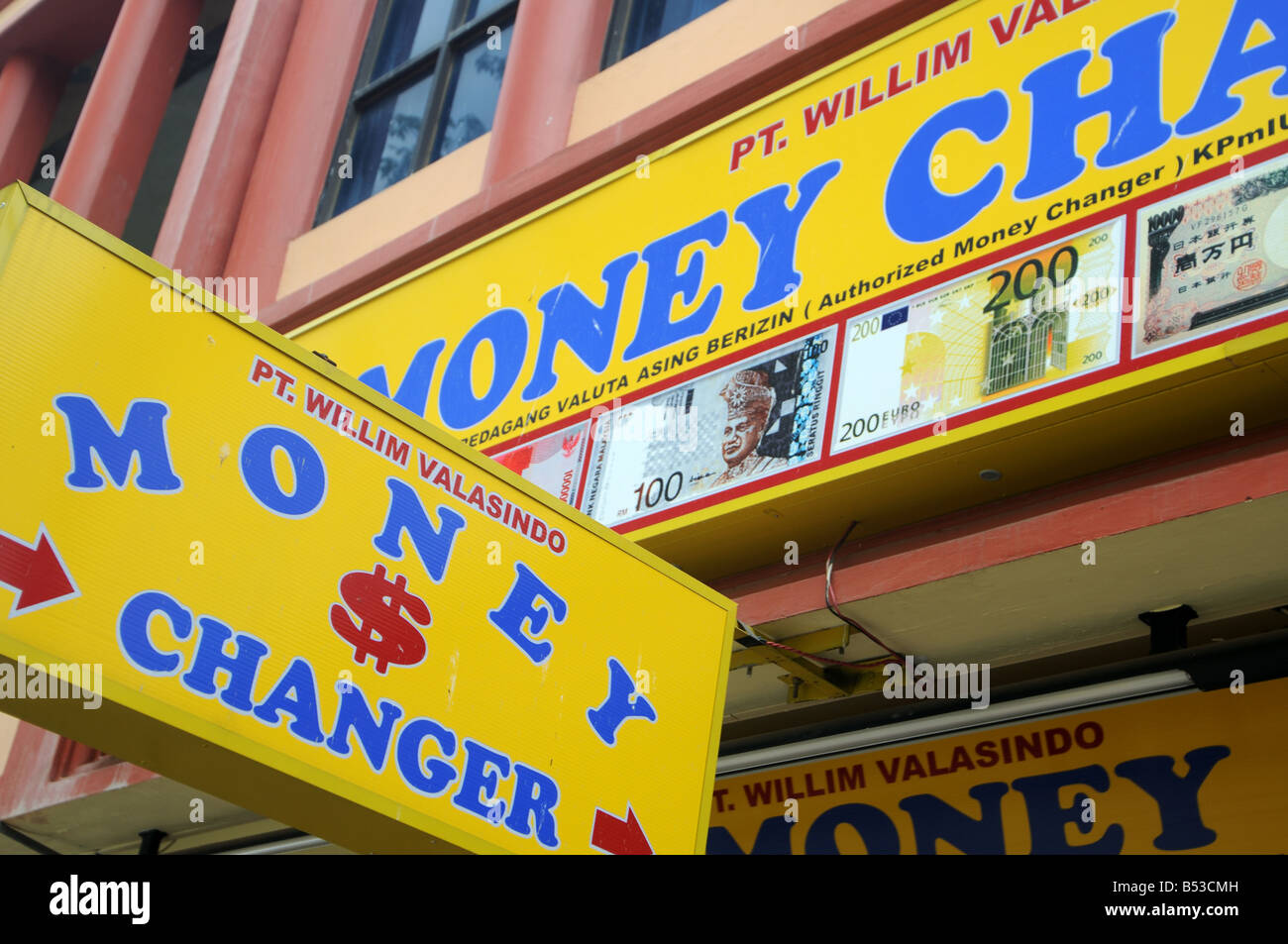 money changer nagoya batam riau islands indonesia Stock Photo Alamy