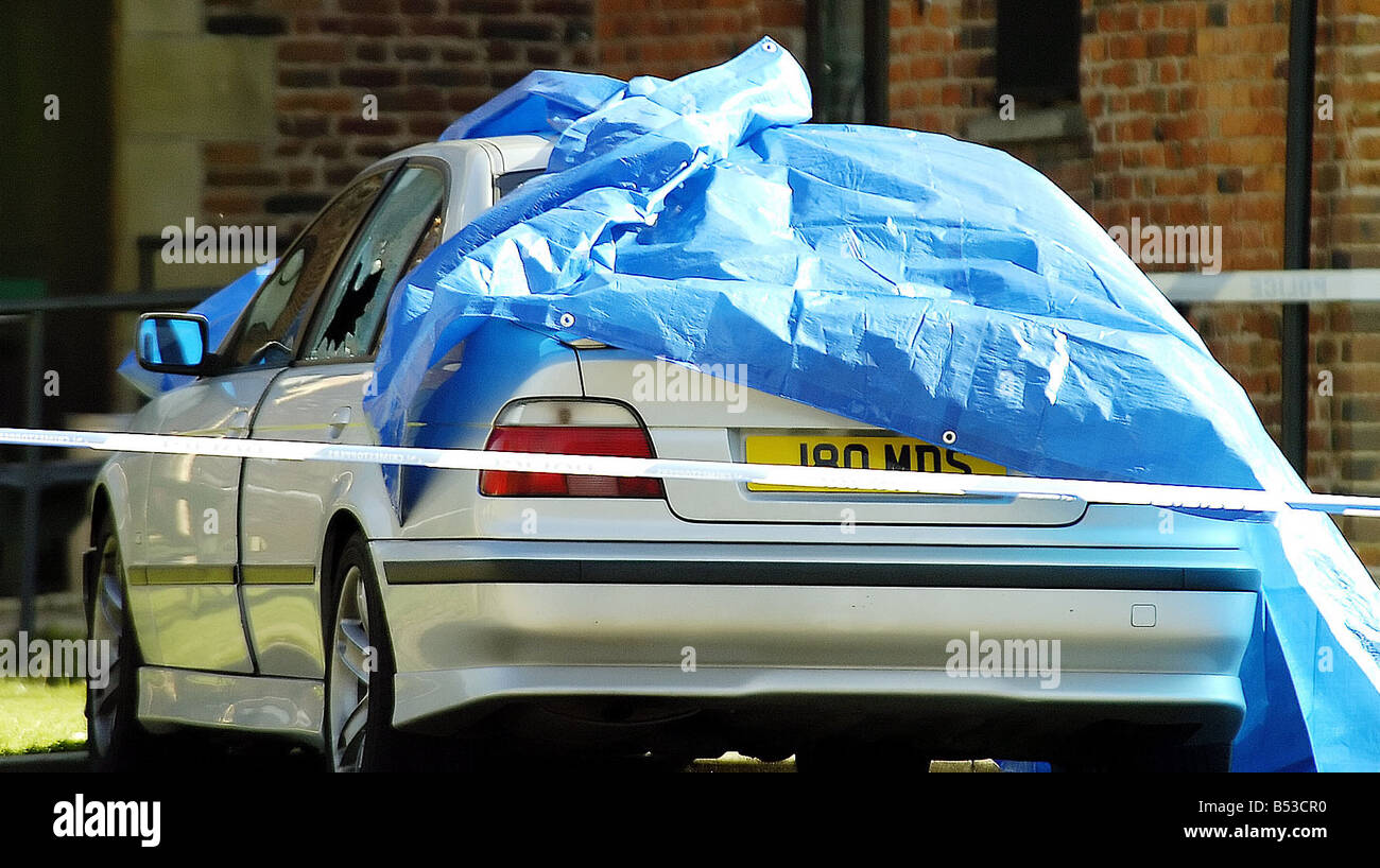 The car park of the Fir Tree Pub in Croxteth Liverpool where 11 year