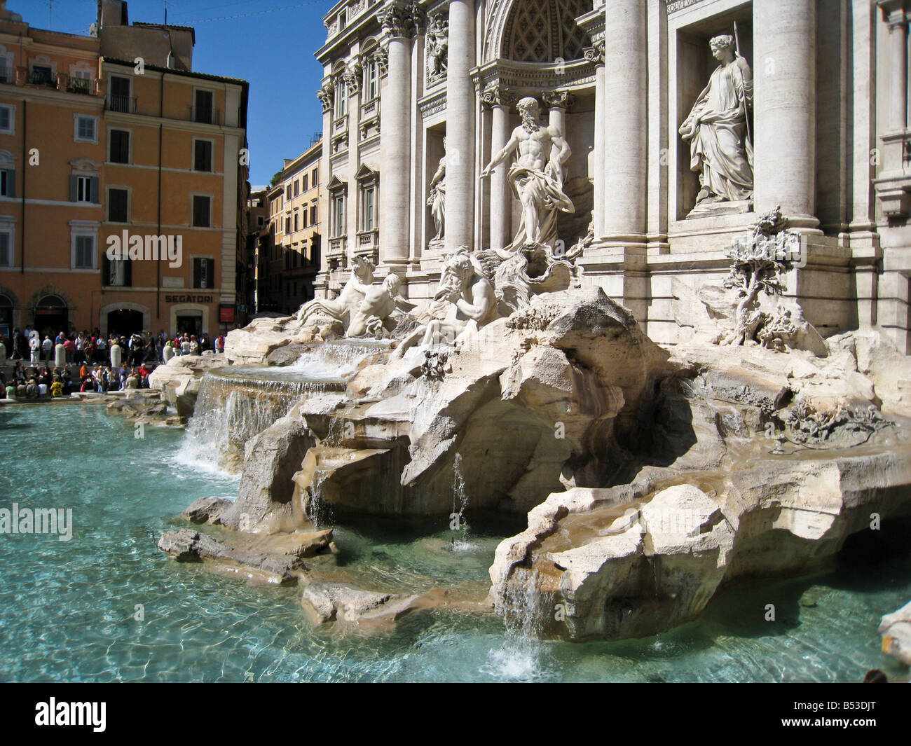 Trevi fountain Rome Italy Stock Photo - Alamy