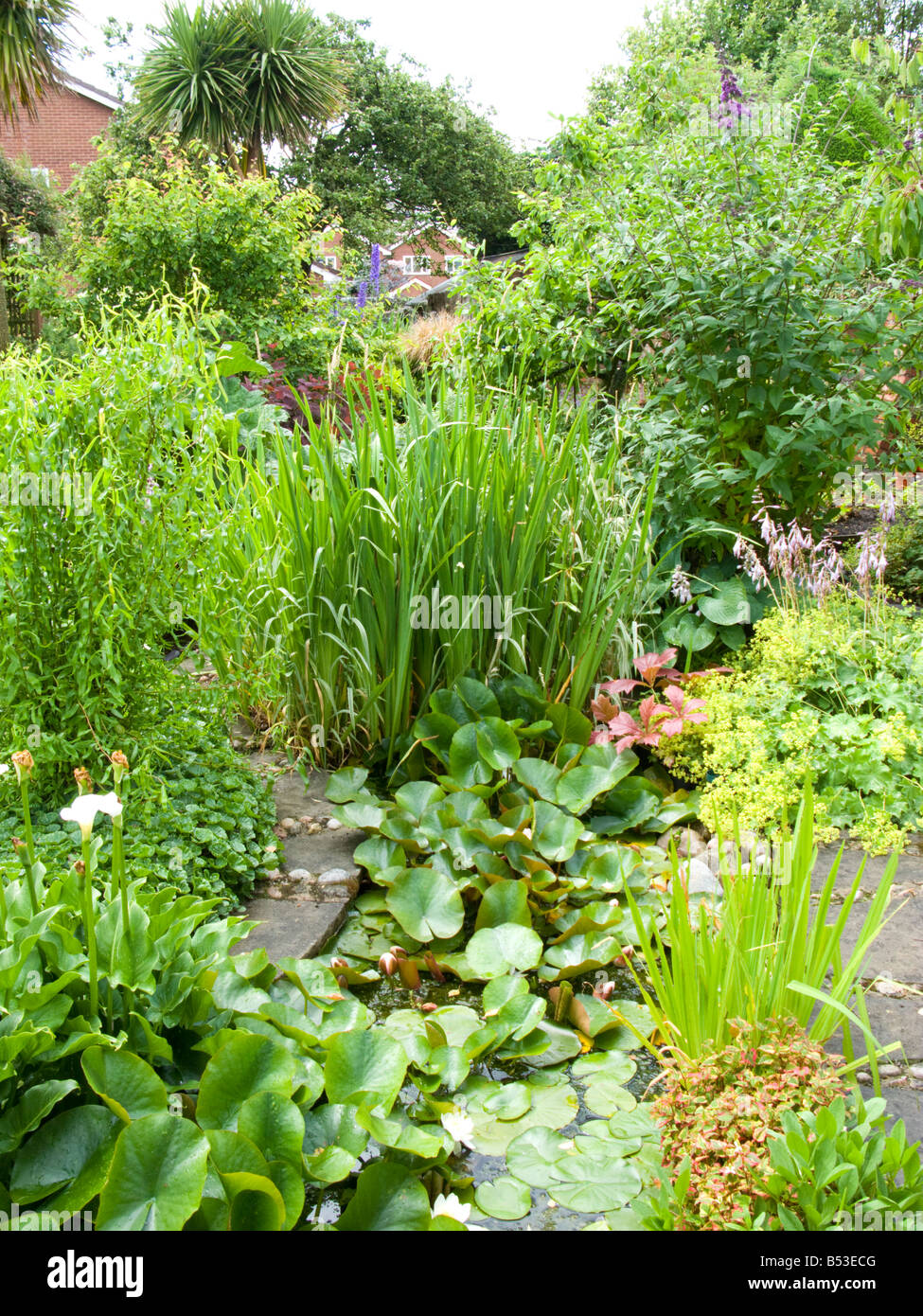 Small water feature garden hi-res stock photography and images - Alamy
