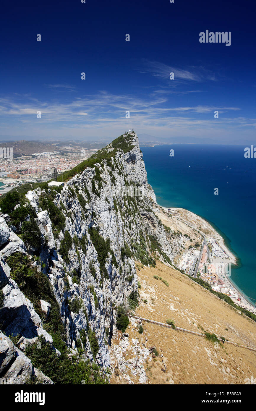 Rock of Gibraltar Stock Photo