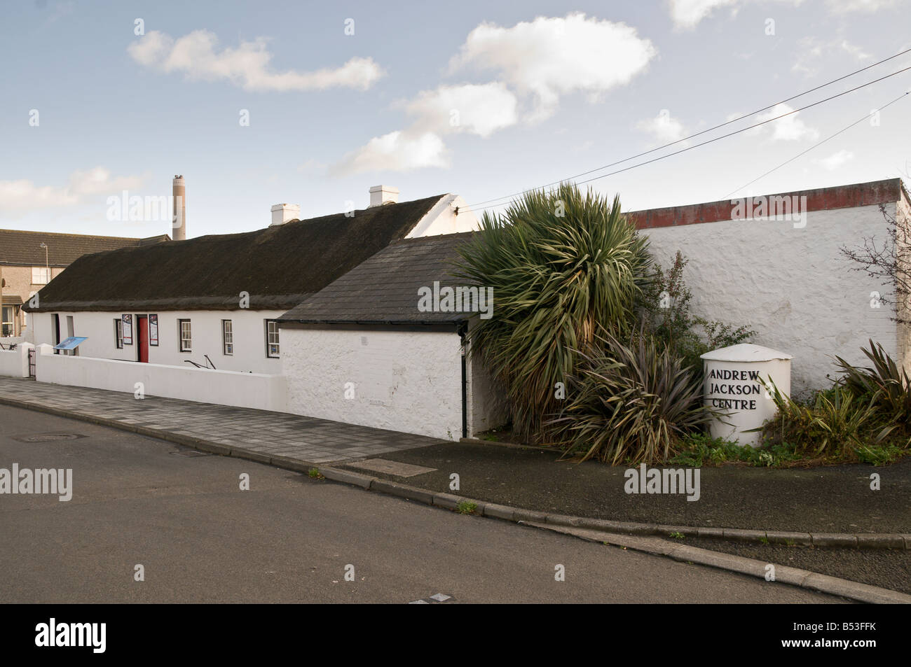 Andrew Jackson Centre, Eden, Carrickfergus Stock Photo Alamy