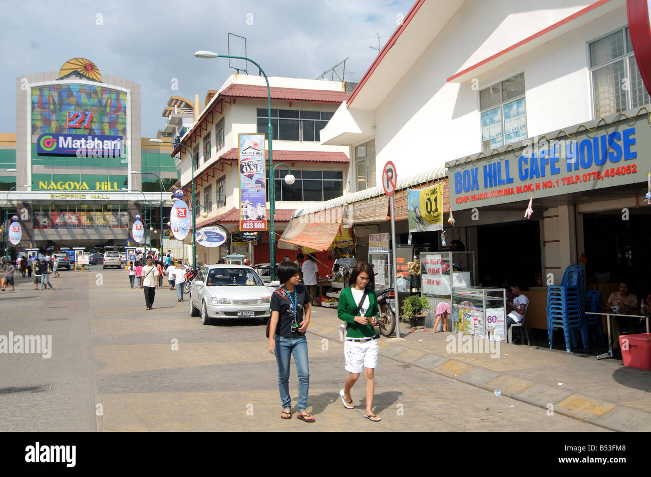 nagoya hill shopping mall nagoya batam riau islands indonesia Stock