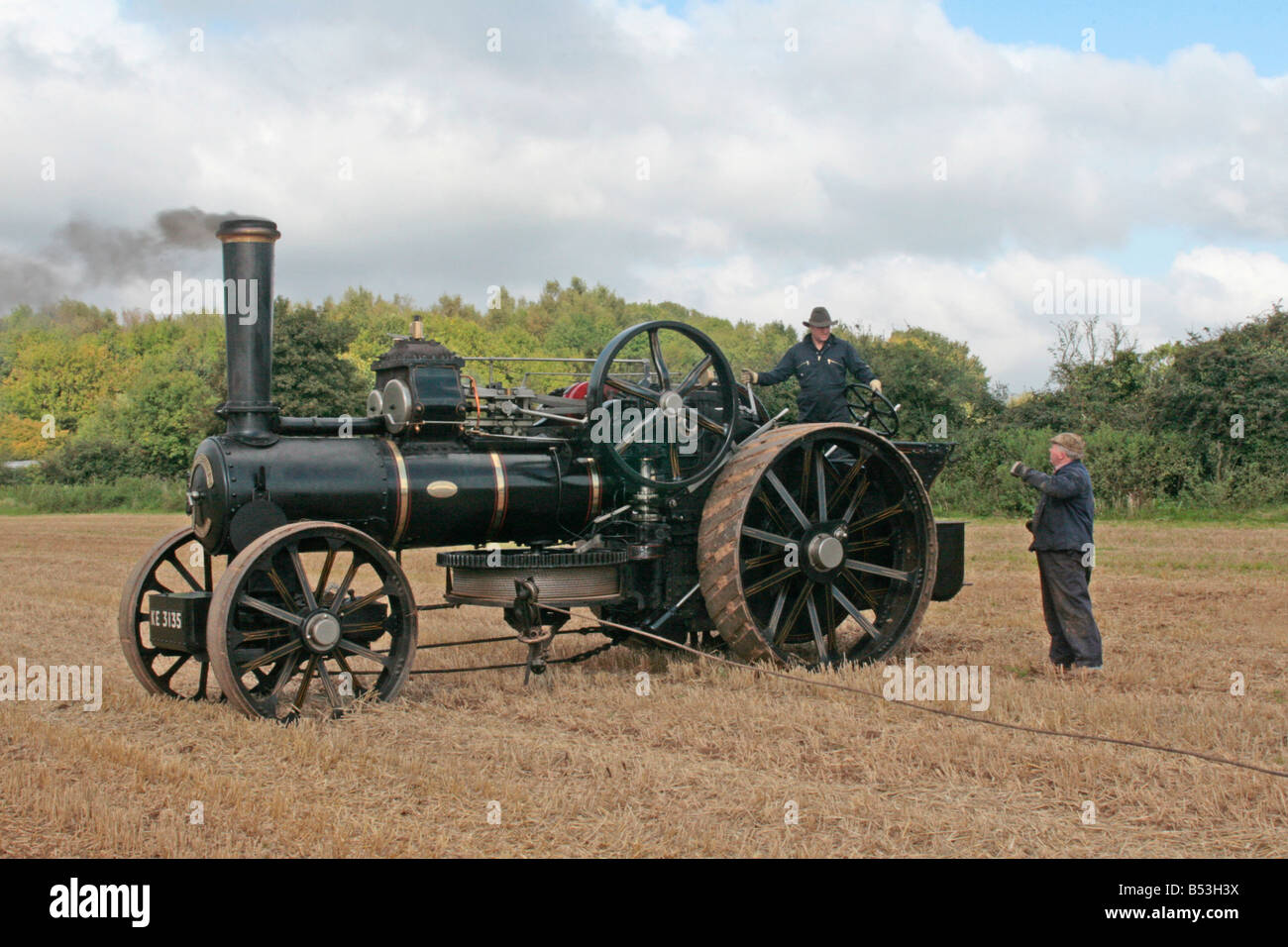 John Fowler and Co Steam Traction Engine used for Ploughing