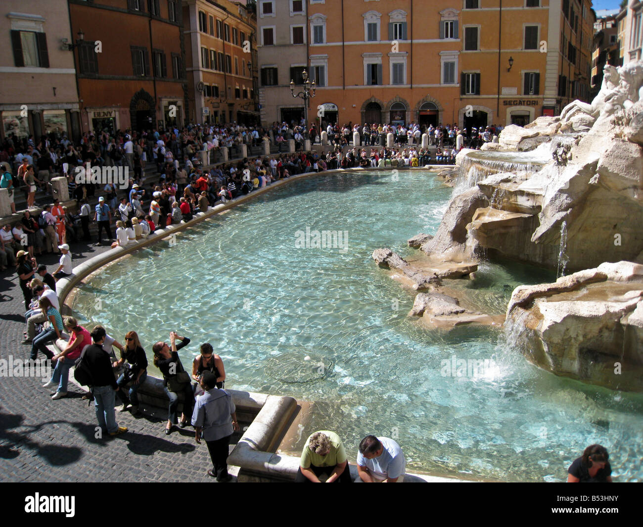 Trevi fountain Rome Italy Stock Photo - Alamy