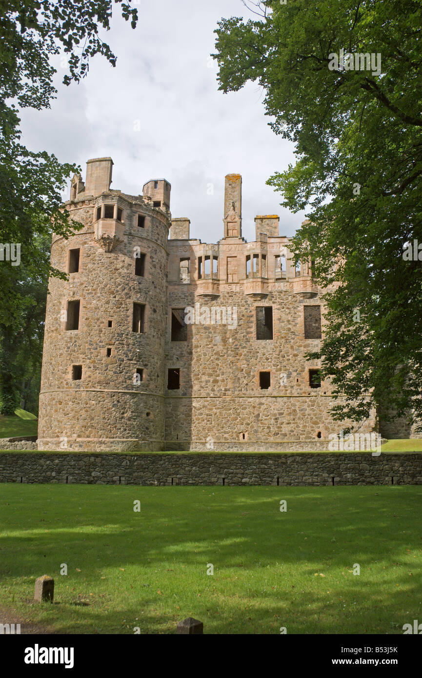 Huntly Castle Aberdeenshire Highland Region Scotland August 2008 Stock