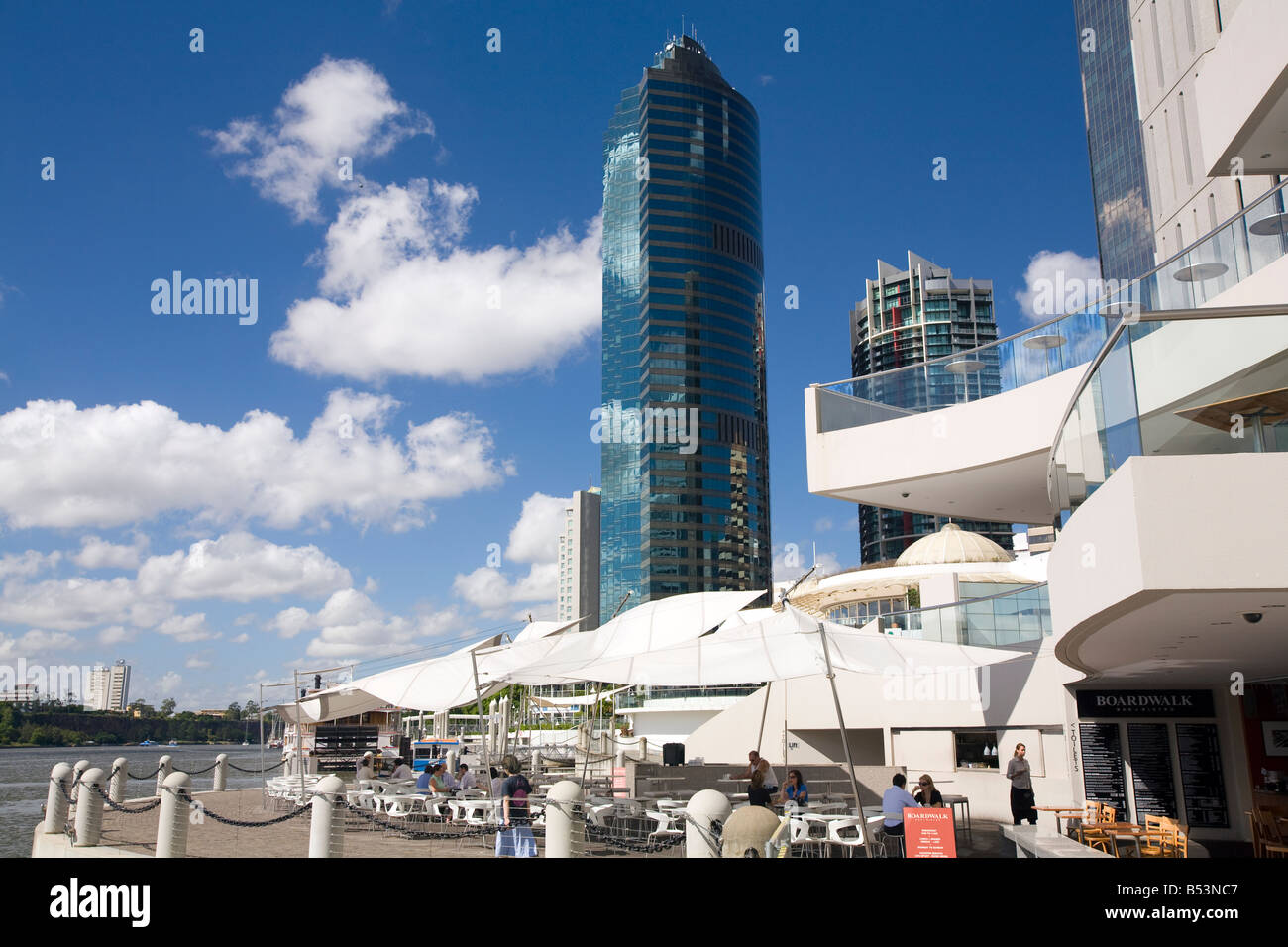 Waterfront in brisbane CBD, Queensland,Australia Stock Photo Alamy