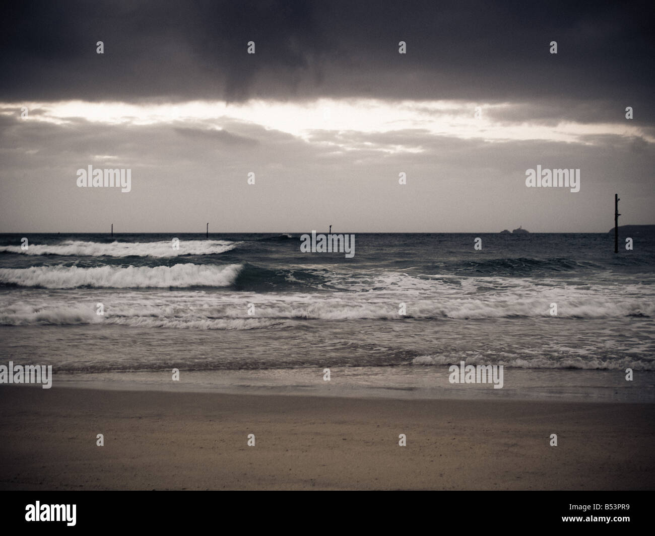 Porthkidney beach, Cornwall Stock Photo Alamy
