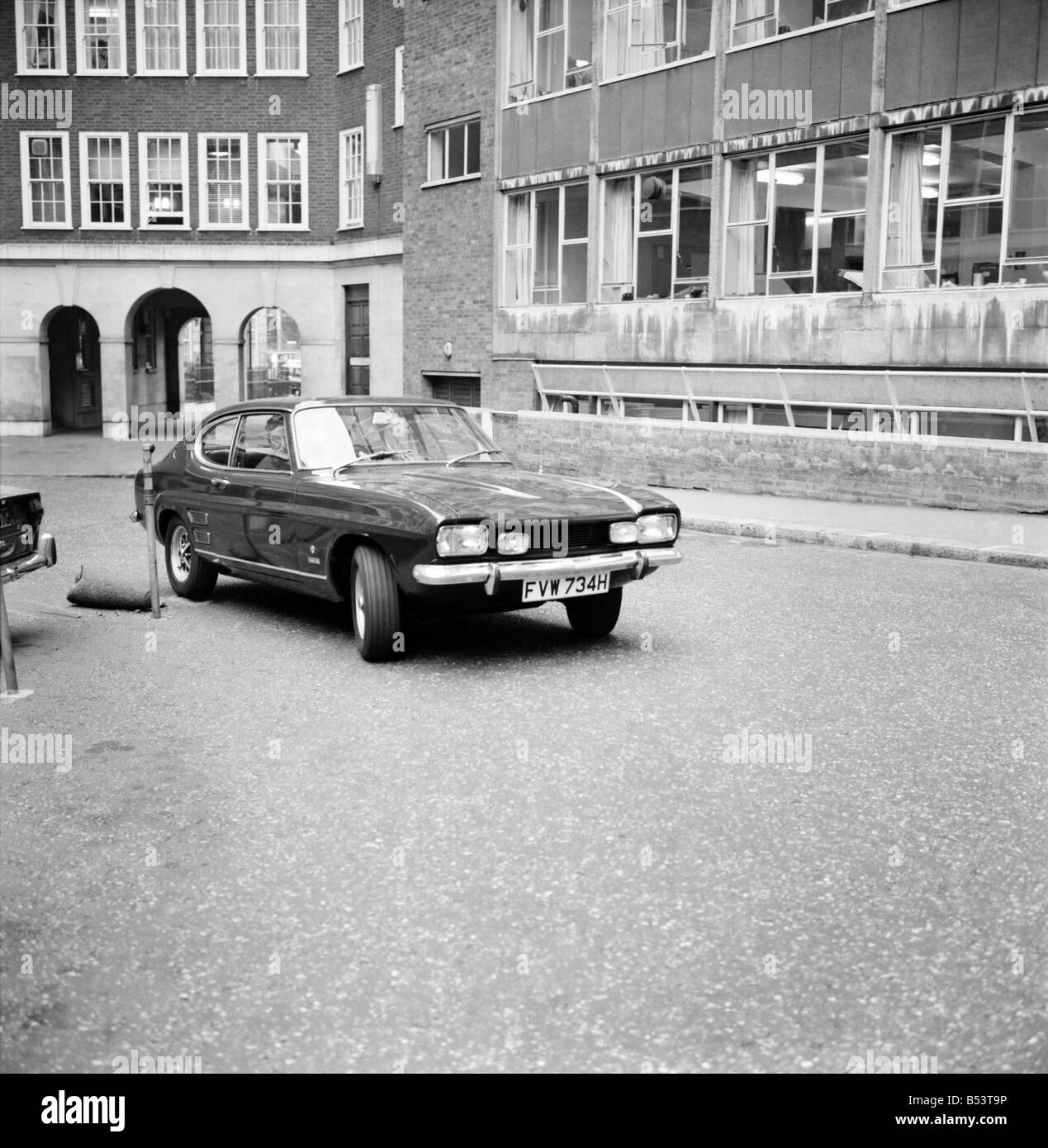 A Ford Capri 3,000 &#13;&#10;October 1969 &#13;&#10;Z10504 Stock Photo