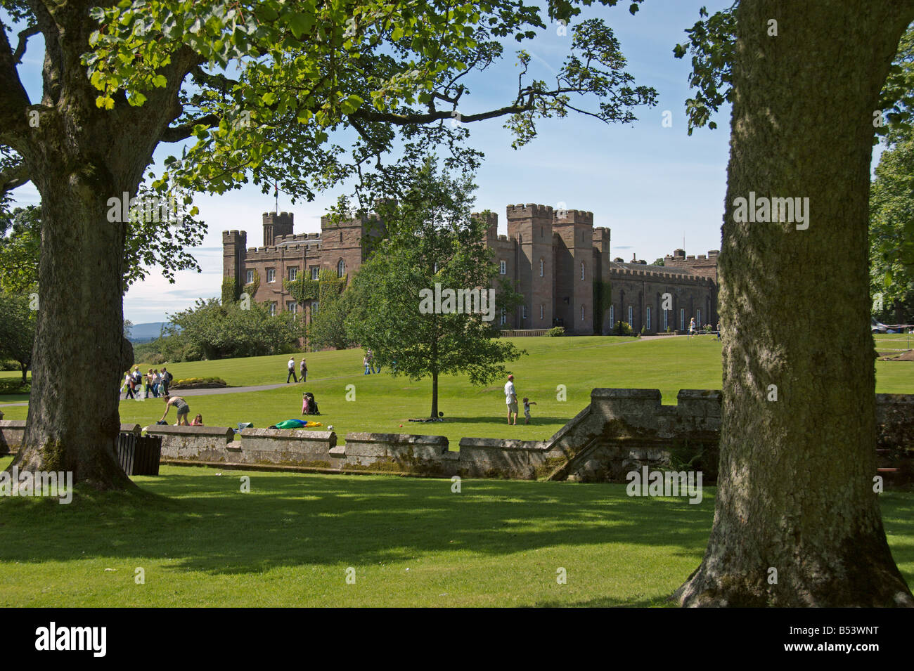 Scone Palace Perth city Perthshire Scotland Stock Photo