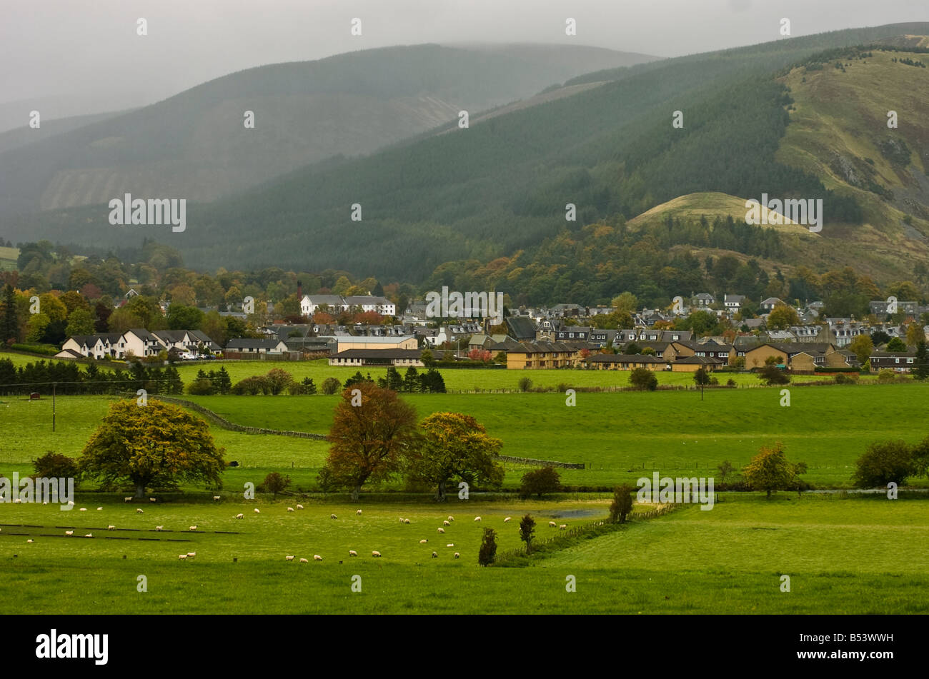 Innerleithen autumn scotland hires stock photography and images Alamy