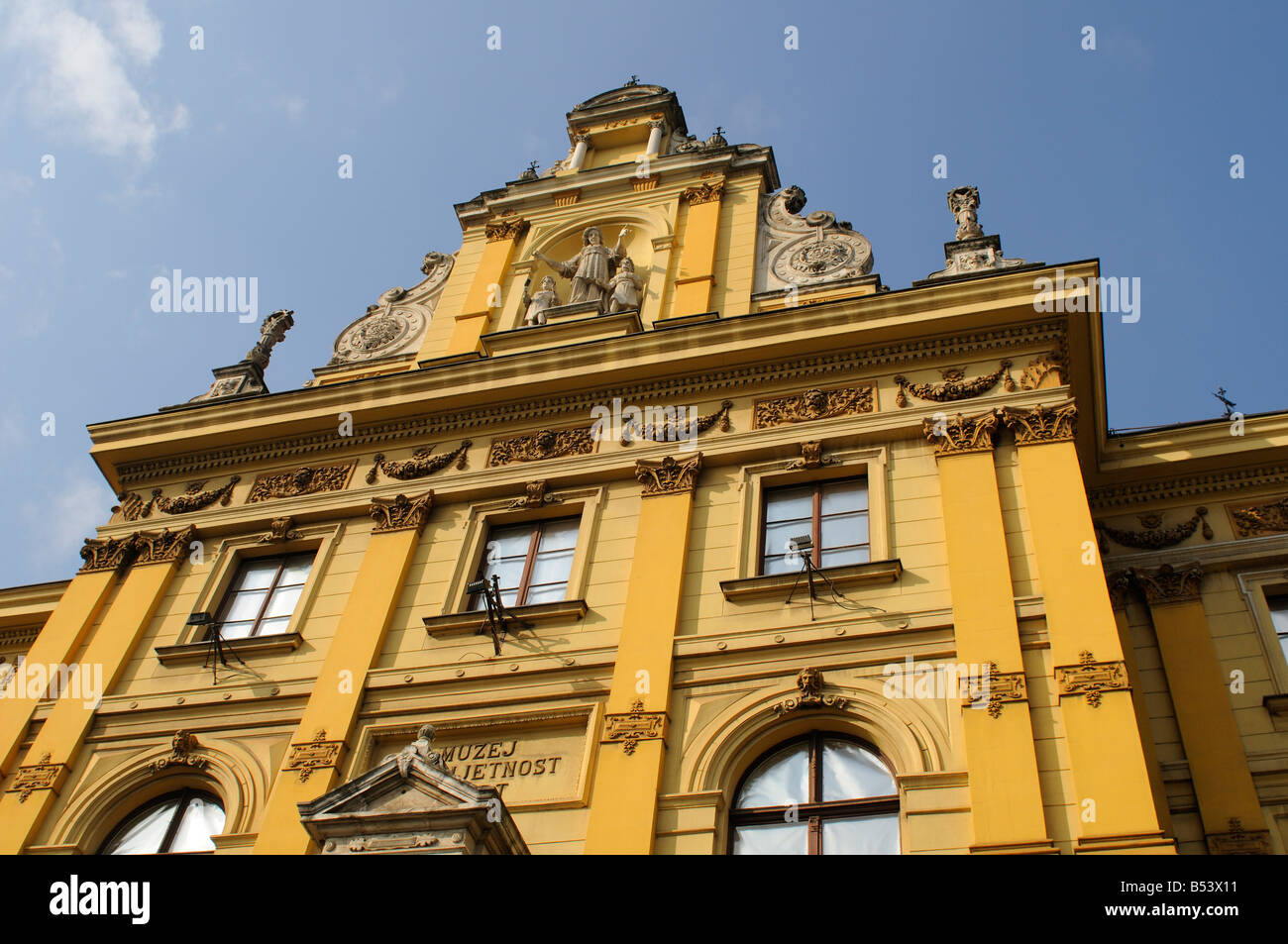 Arts and Crafts Museum Zagreb Croatia Stock Photo Alamy