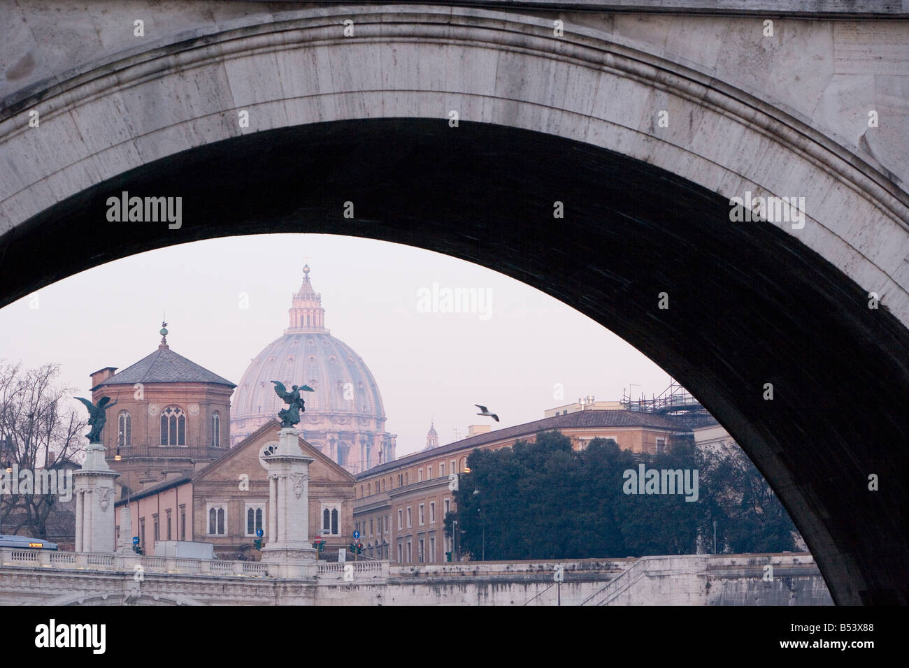 St. Peter´s basilica . Vatican City, Rome. Italy Stock Photo