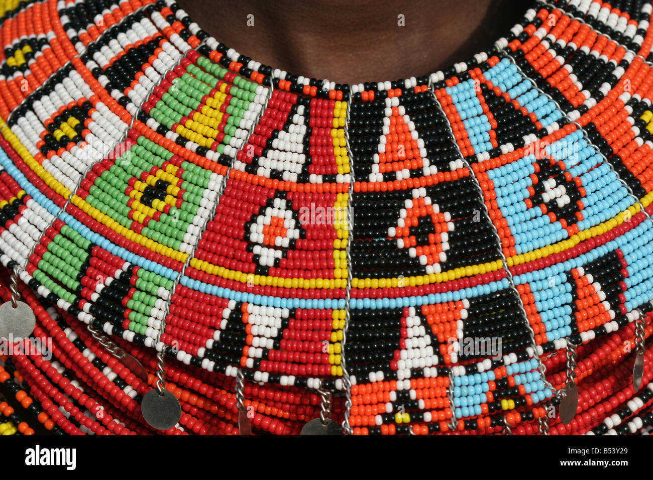 [el molo] tribe necklace Stock Photo