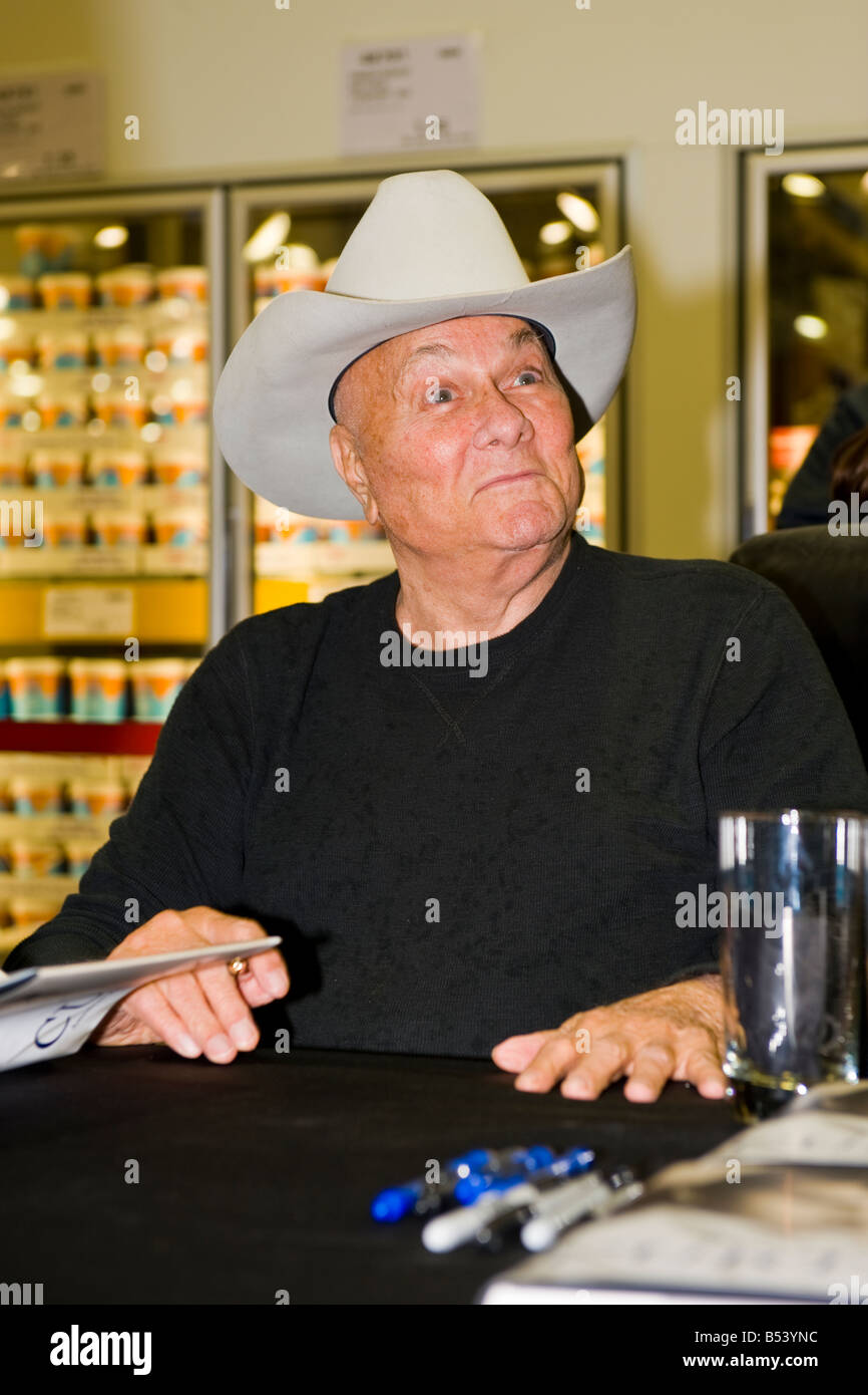 stetson signs copies of his biography 