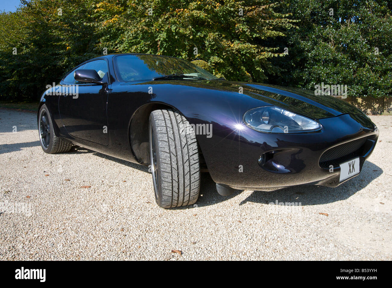 Jaguar XK8. Stock Photo
