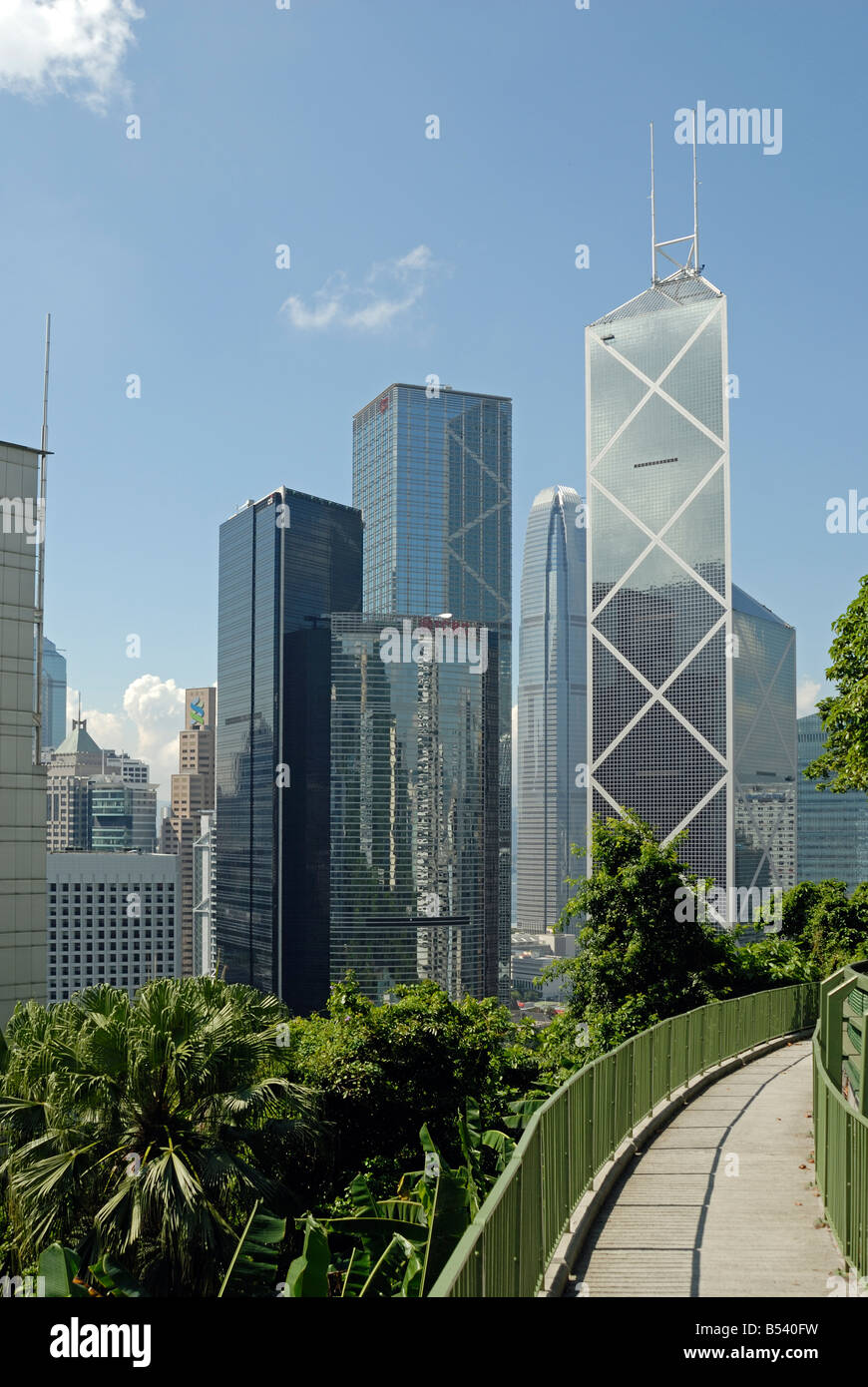 Hong Kong Skyline Stock Photo