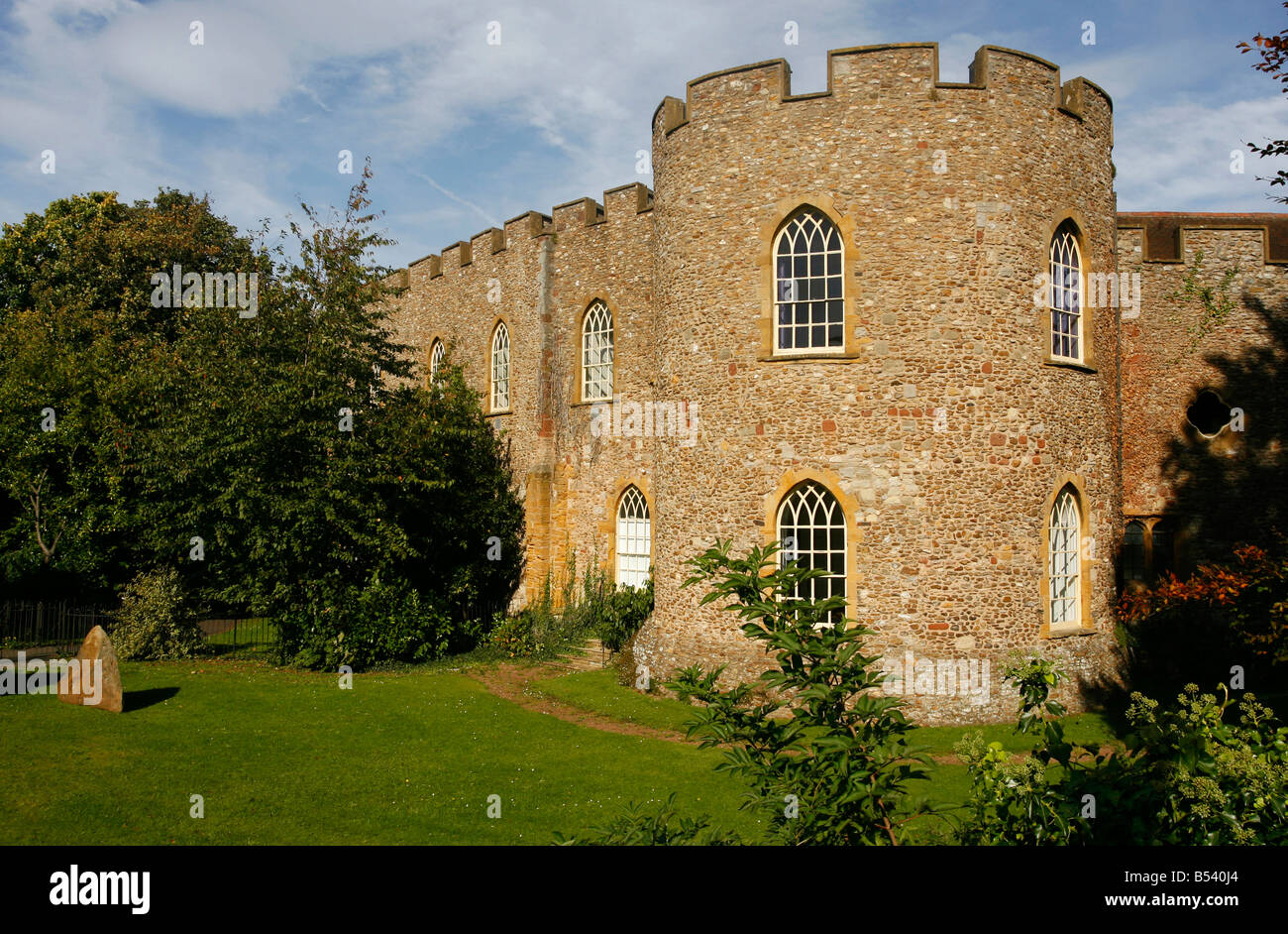 Taunton Castle Taunton Somerset England UK Stock Photo