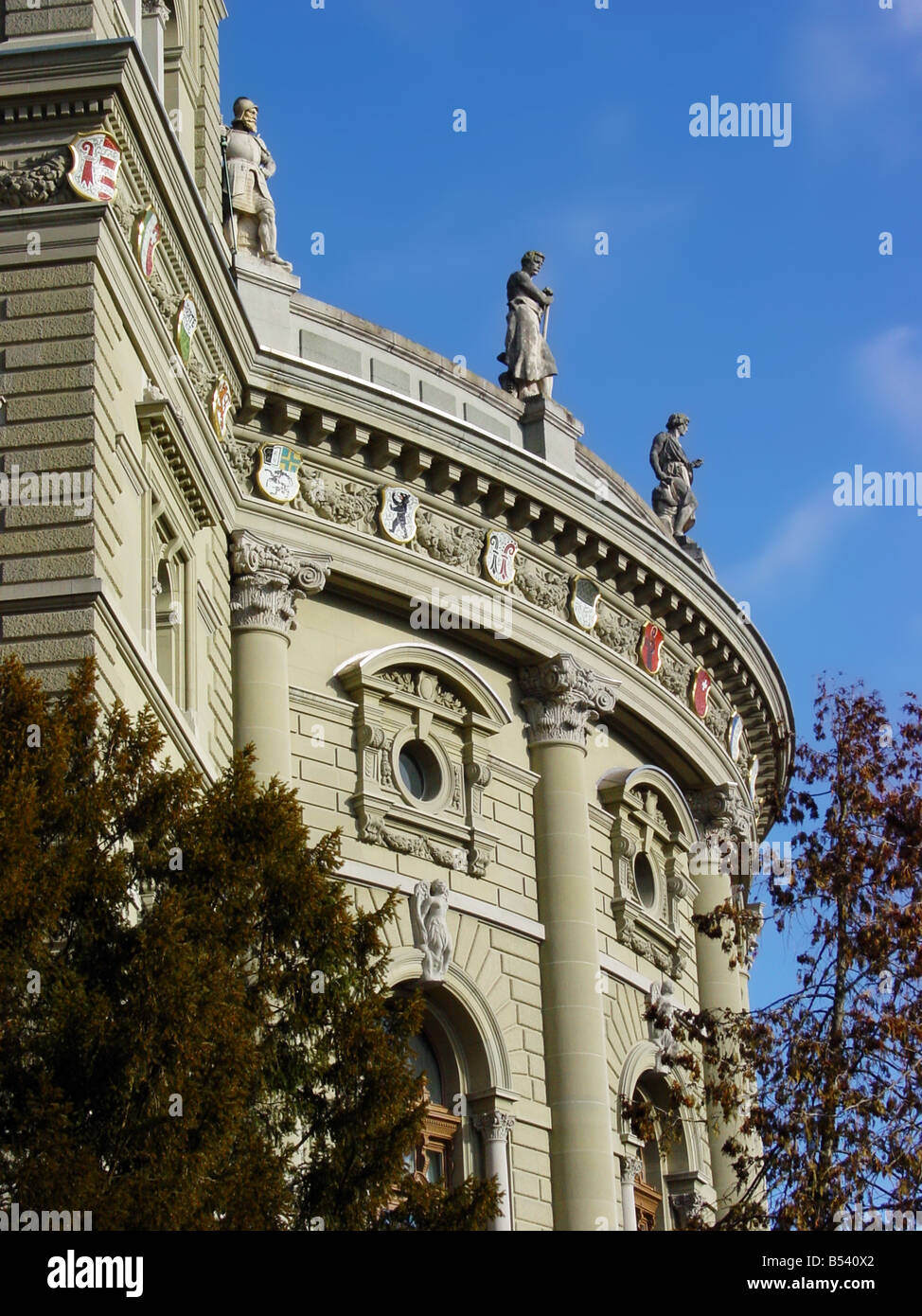 The Swiss Capitol Building in the city of Bern, Switzerland Stock Photo