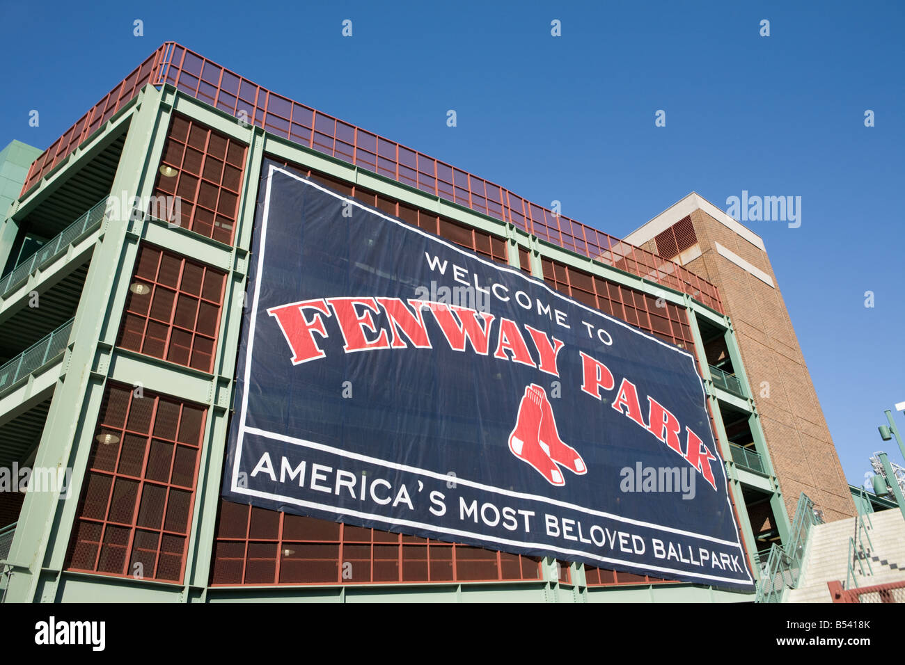 Fenway Park Boston Massachusetts Stock Photo