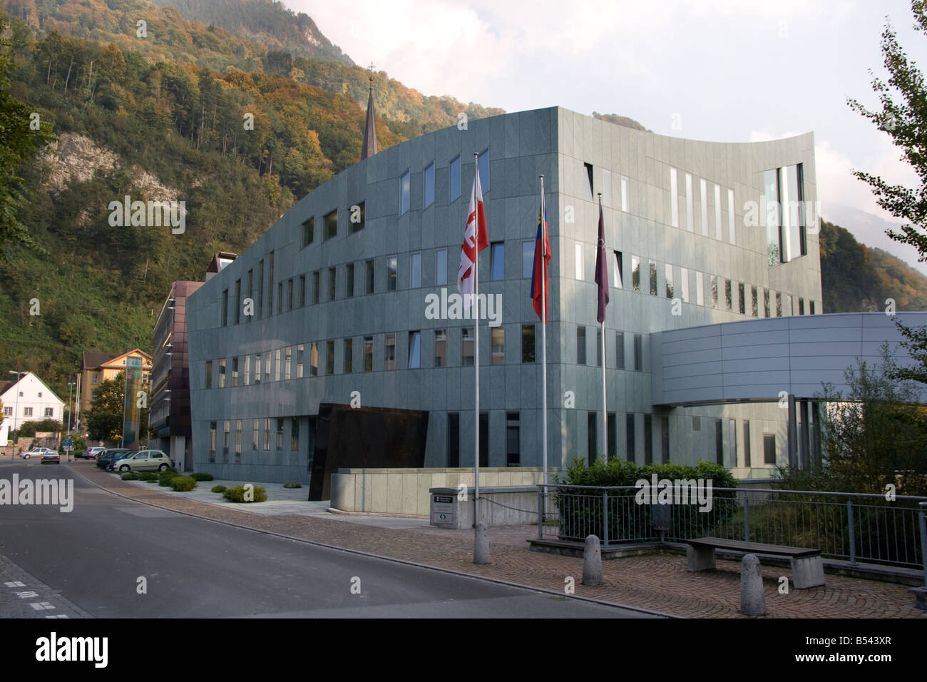 Centrum Bank, Bank,Vaduz,Liechtenstein,principality,europe,european,banking,money  Stock Photo - Alamy
