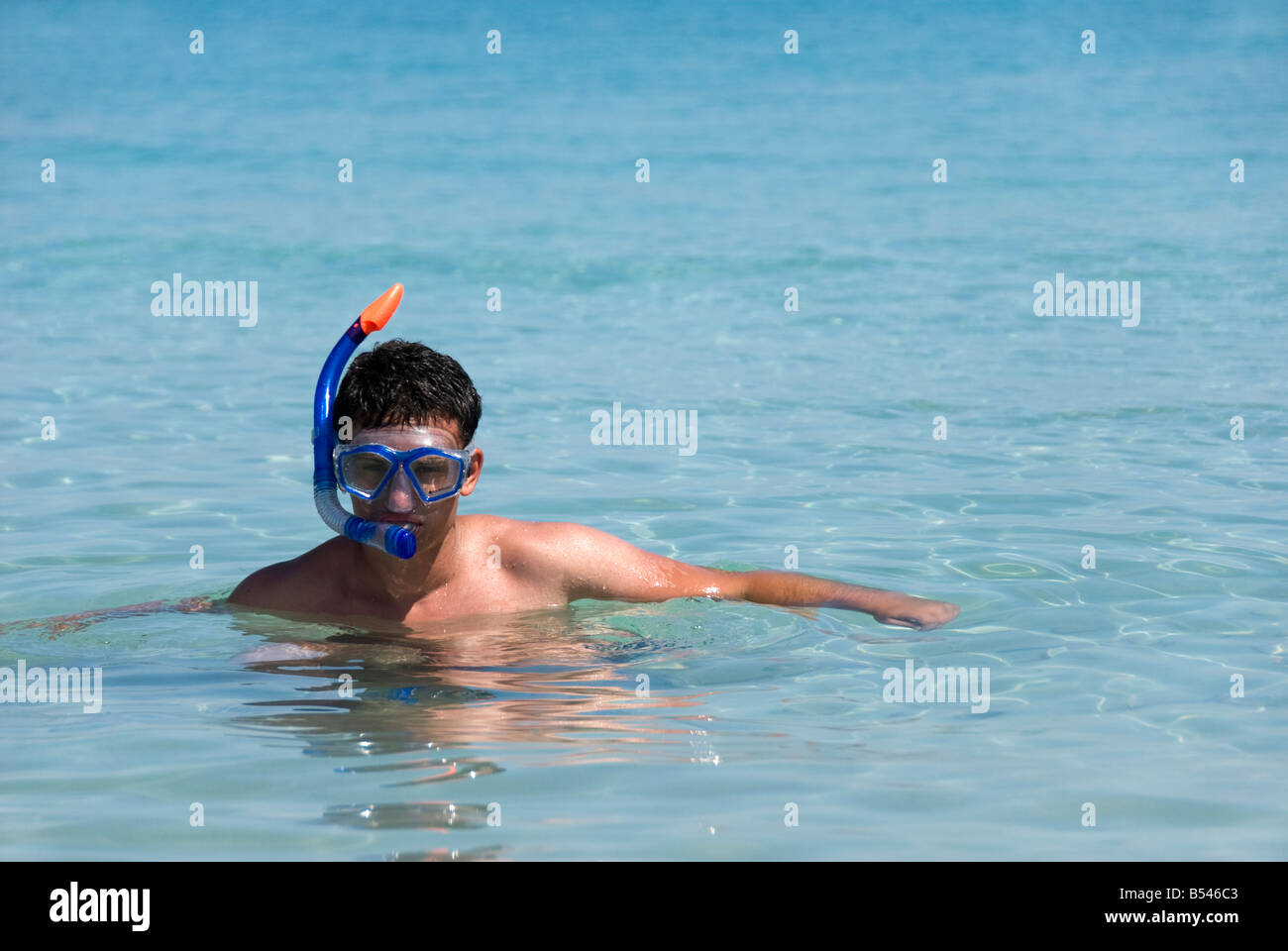 summer vacations, Cuba Stock Photo