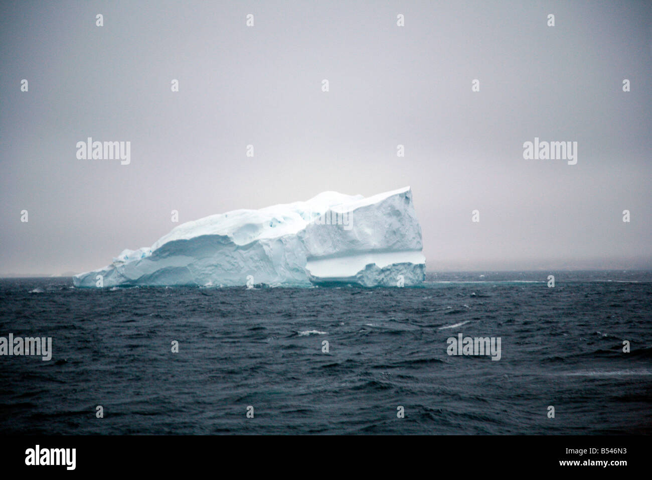 Aug 2008 - Iceberg along the southwest coast Greenland Stock Photo