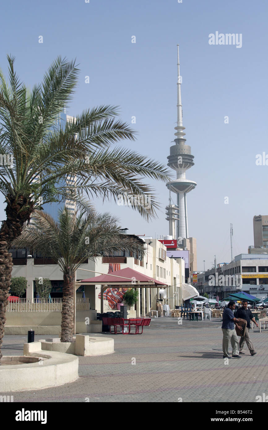 Downtown kuwait city arabian peninsula hires stock photography and