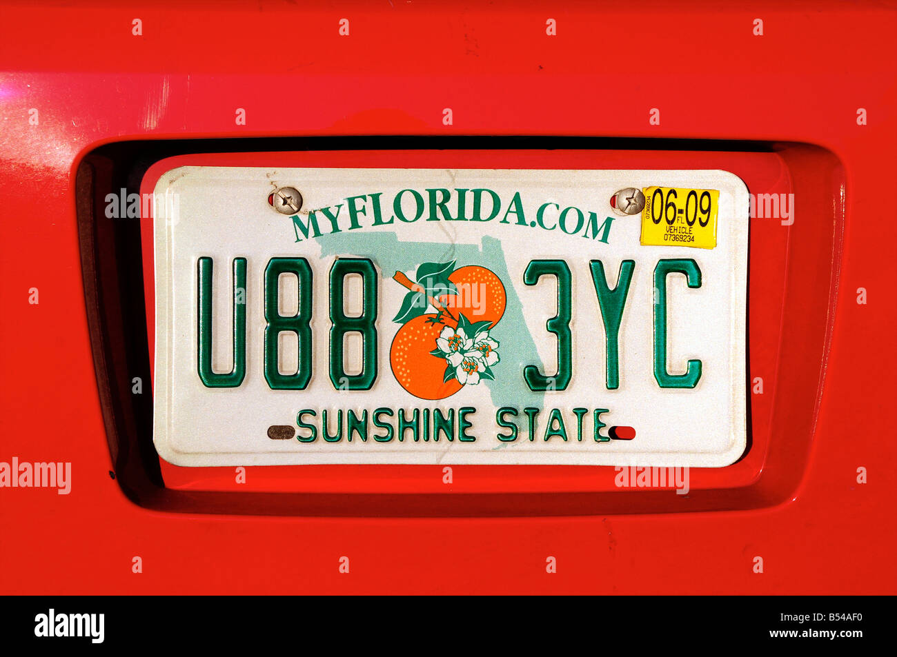 Florida License Plate Stock Photos Florida License Plate Stock Images, Photos, Reviews