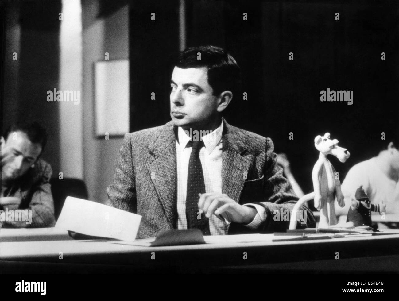 Comedy actor Rowan Atkinson. &#13;&#10;January 1989 &#13;&#10;P017095 Stock Photo
