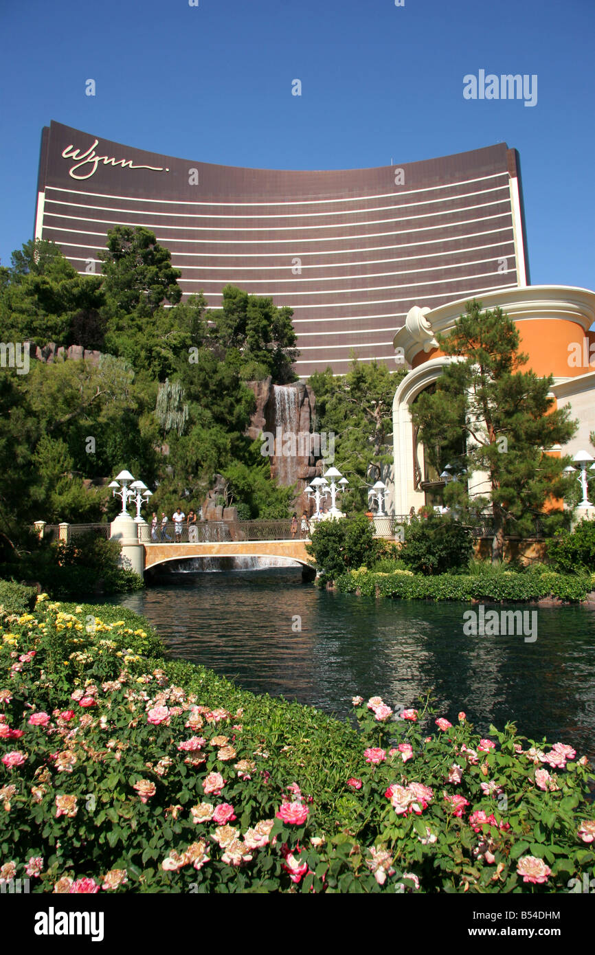 Wynn hotel and casino in Las Vegas Nevada USA Stock Photo