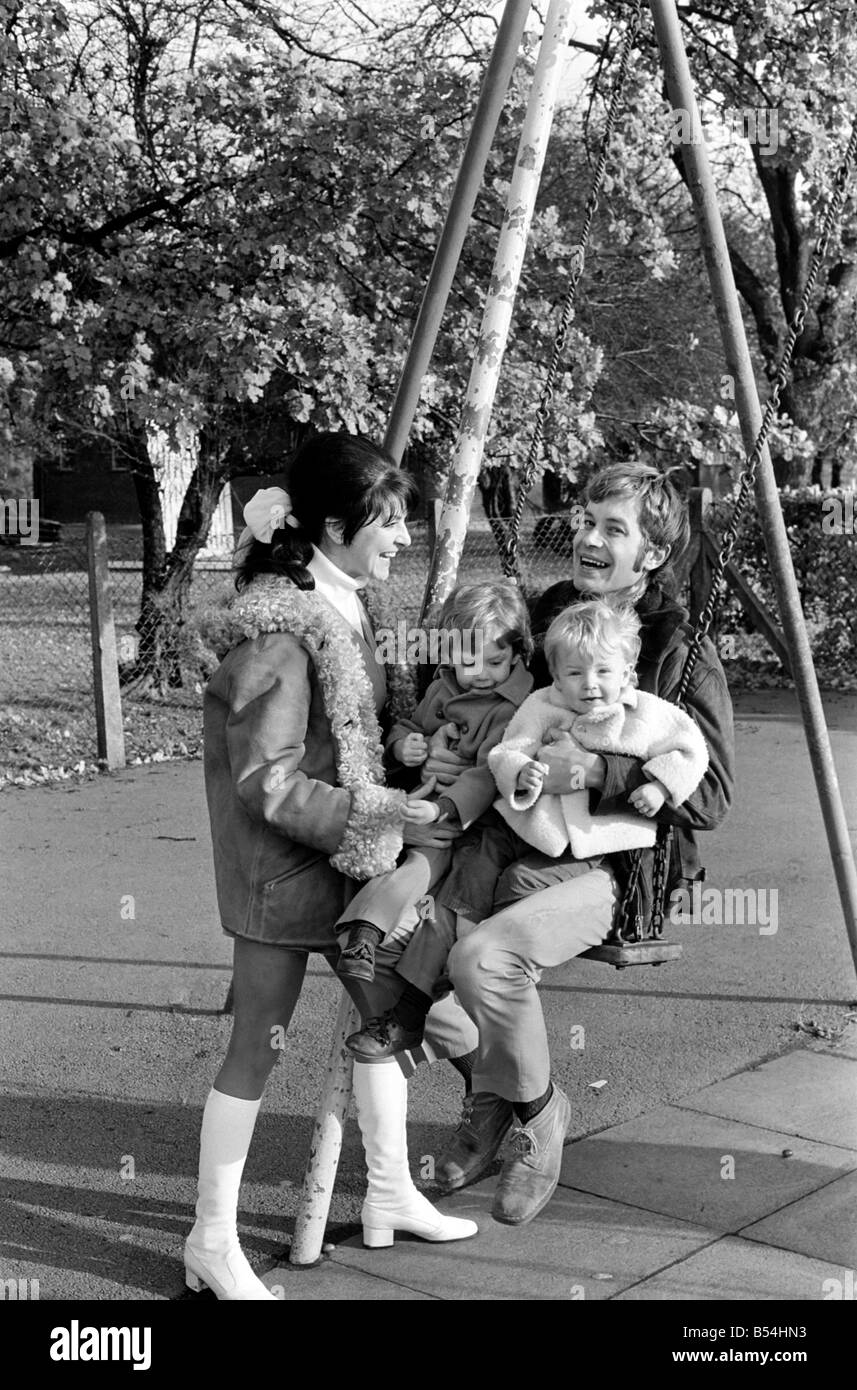 Family pictures of Alan and Maureen Rothwell, with babies Tody aged 2 ...