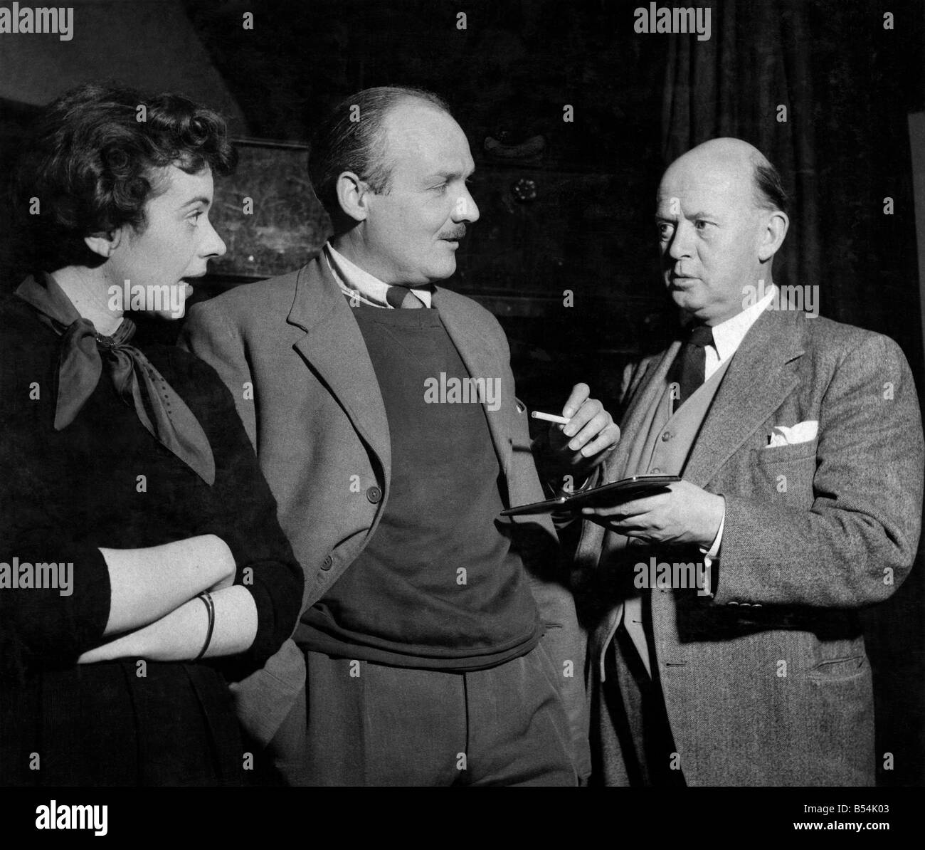 Left to Right: Sheila Sweet as Pat Groves, Edward Evans as Robert ...