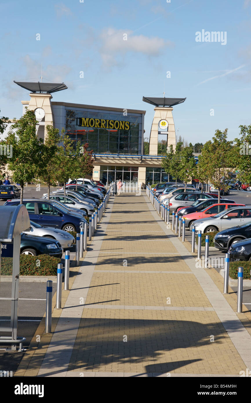 Morrisons Super Market Cribbs Causeway Bristol england Stock Photo Alamy