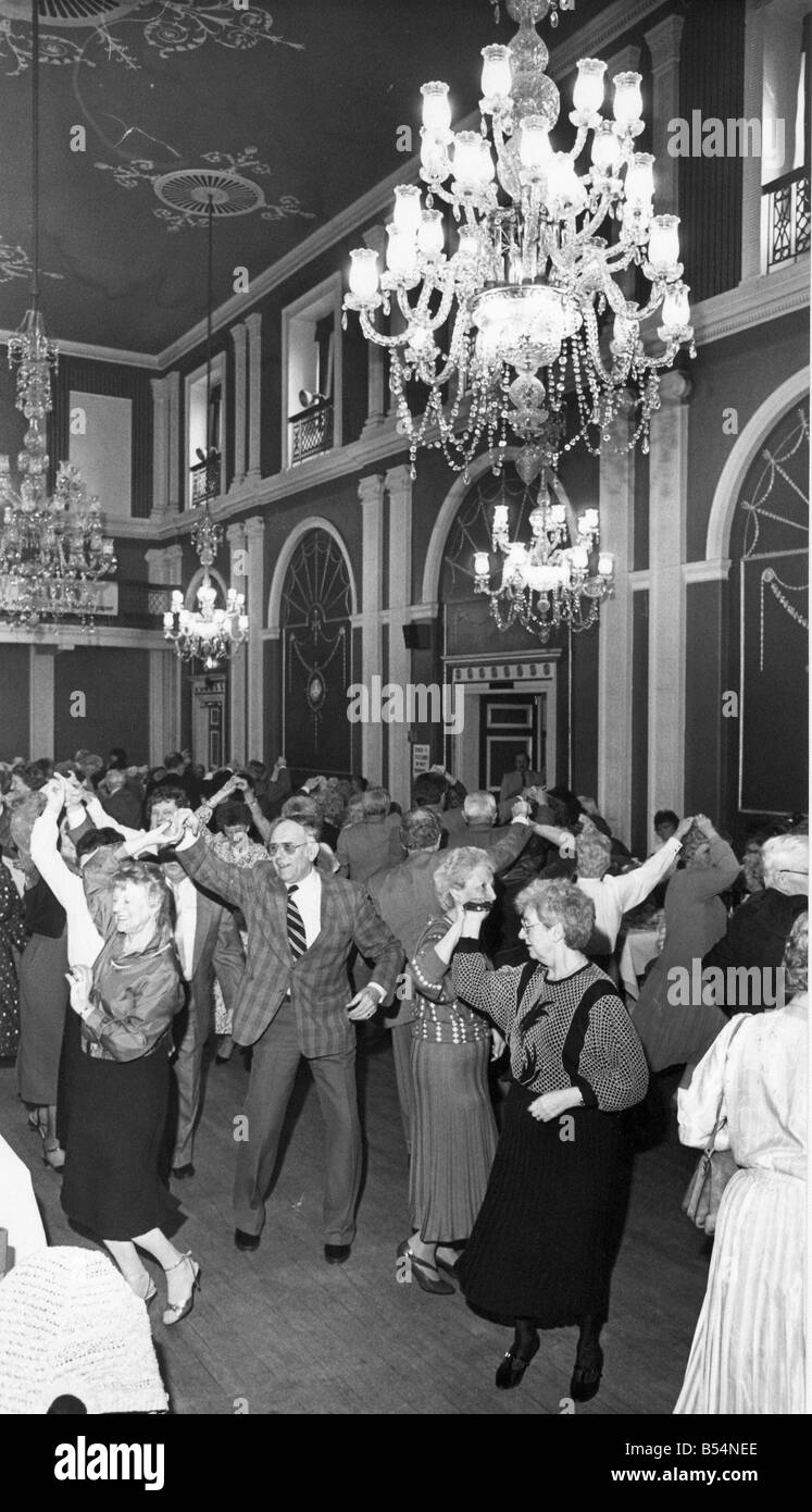 Tea dance Black and White Stock Photos & Images Alamy