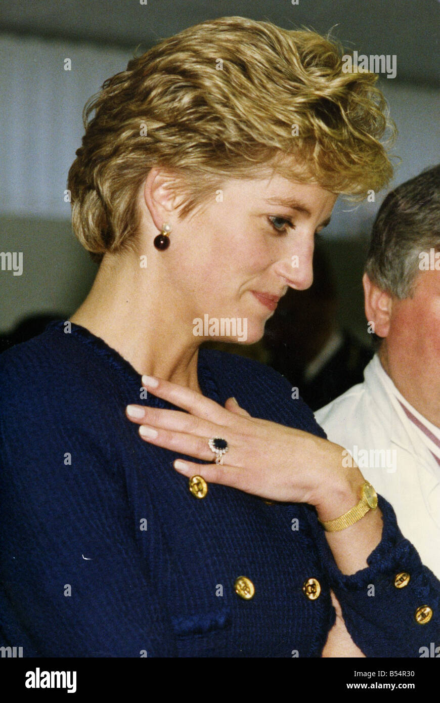 Princess Diana the Princess of Wales North East visits Princess Diana ...