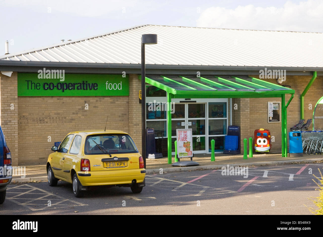 co op foodstore in Suffolk, UK Stock Photo