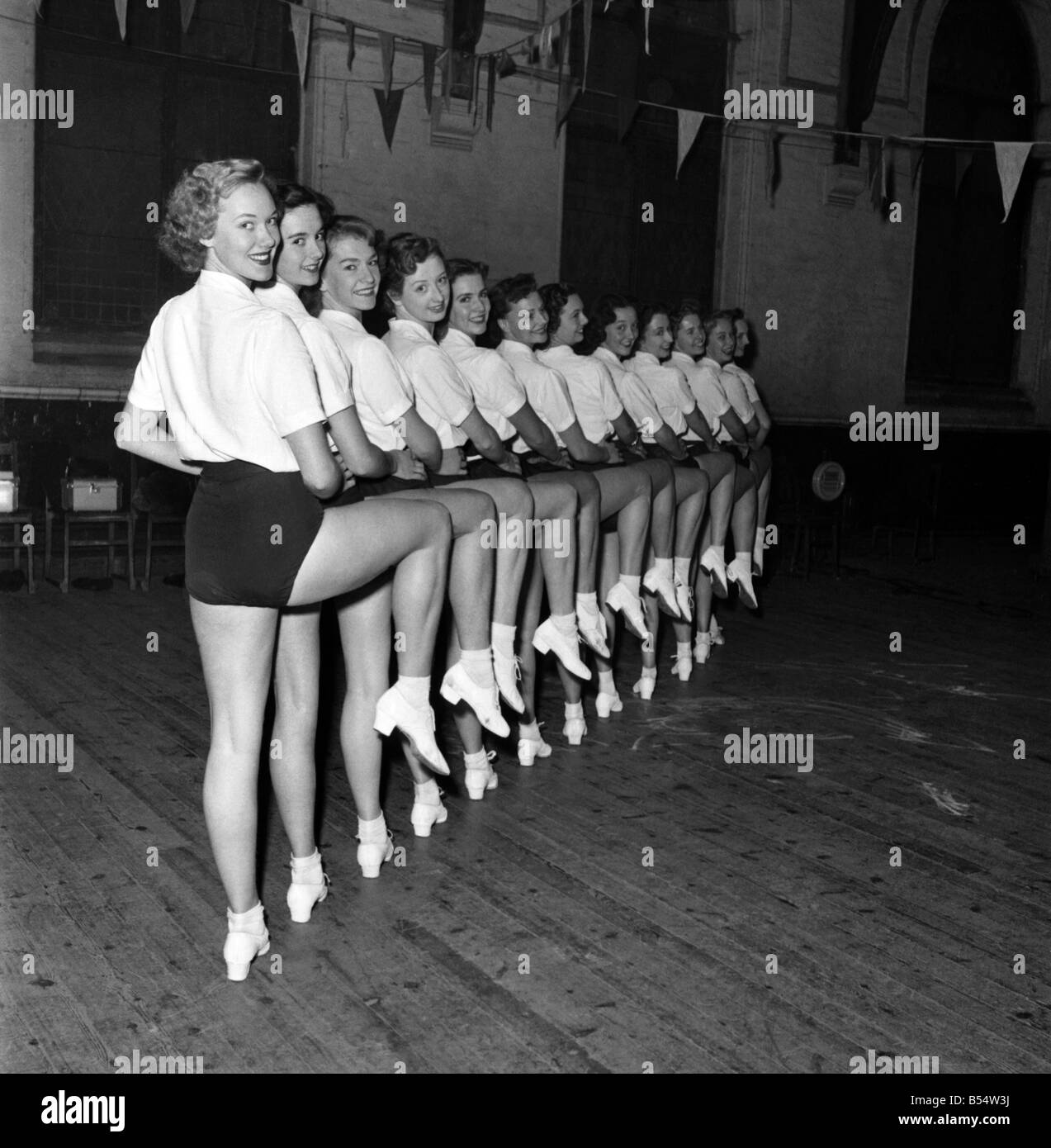 Dance The Palladium Tiller Girls rehearsed the dance routine at the