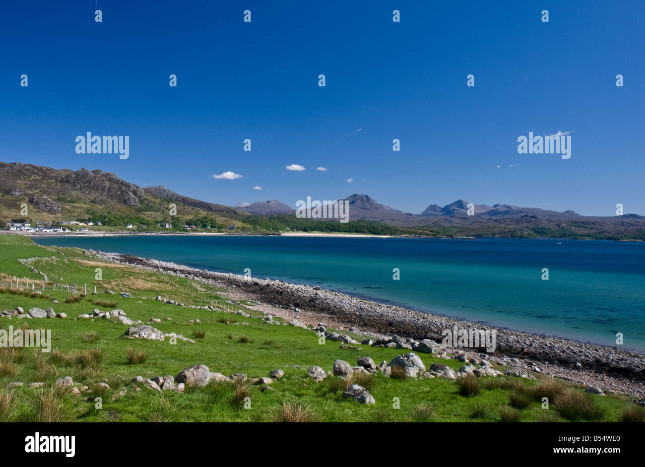 Gairloch in the scottish highlands, wester ross Stock Photo Alamy
