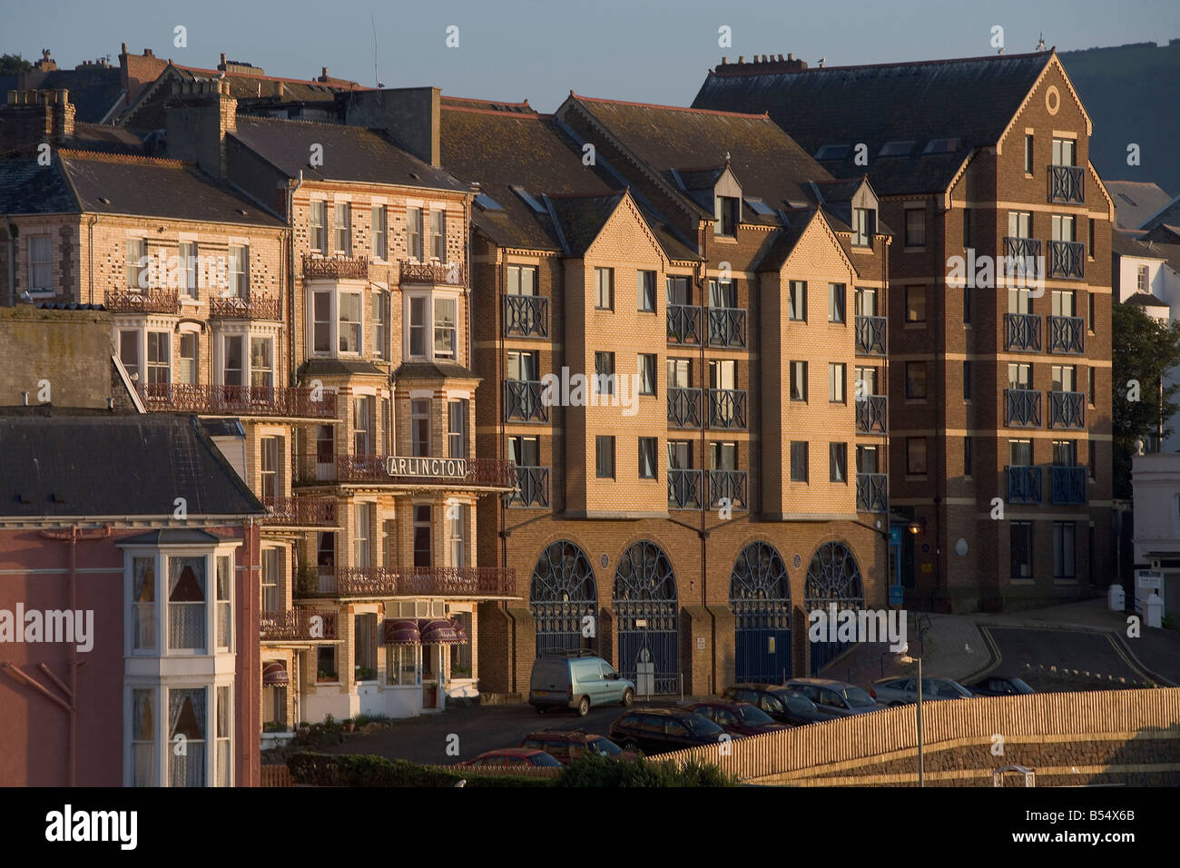 Victorian houses Devon Great Britain United Kingdom Stock Photo Alamy