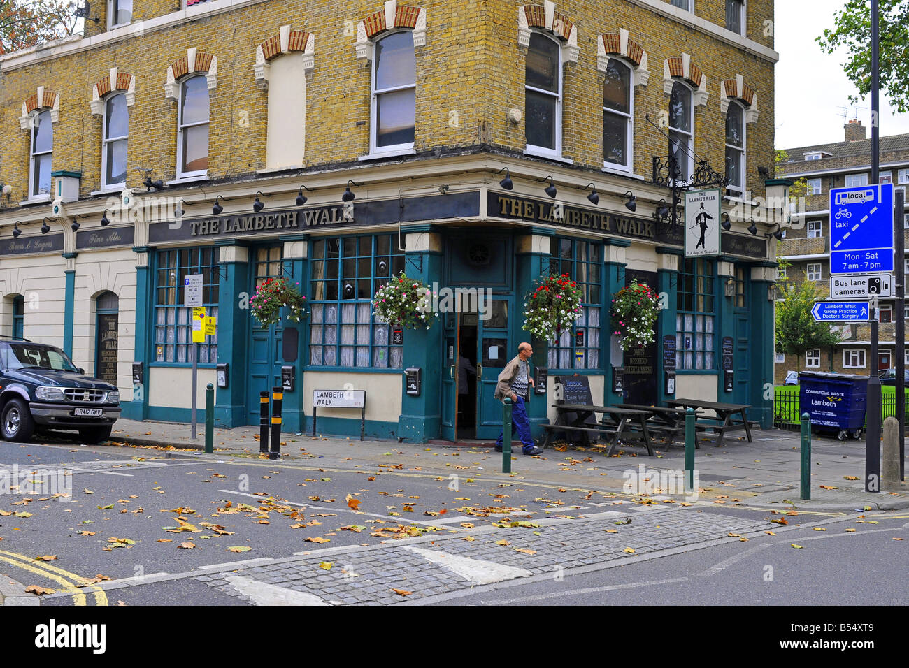 The Lambeth Walk pub in London Stock Photo Alamy