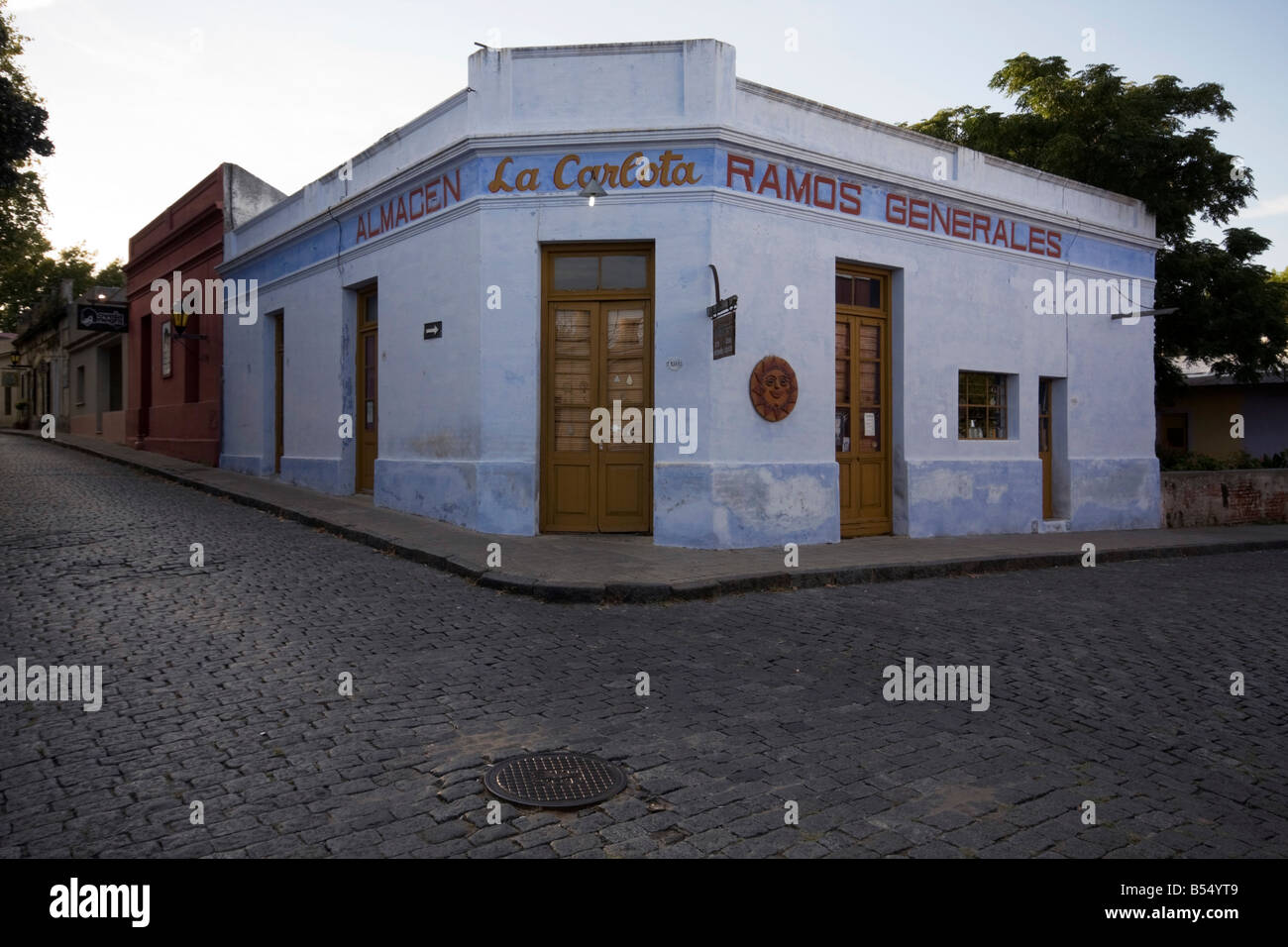 La Carlota Almacen general store in the historic town of Colonia del Sacramento Uruguay Stock Photo